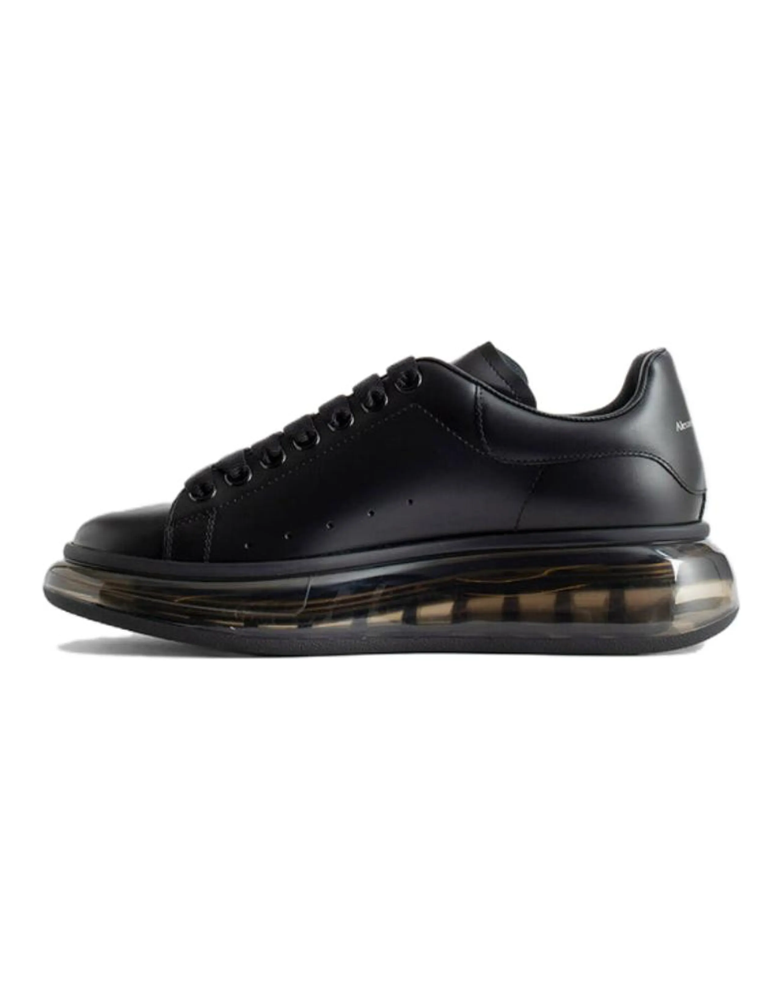 Alexander McQueen Oversized Sneaker 'Black Shiny Sole'