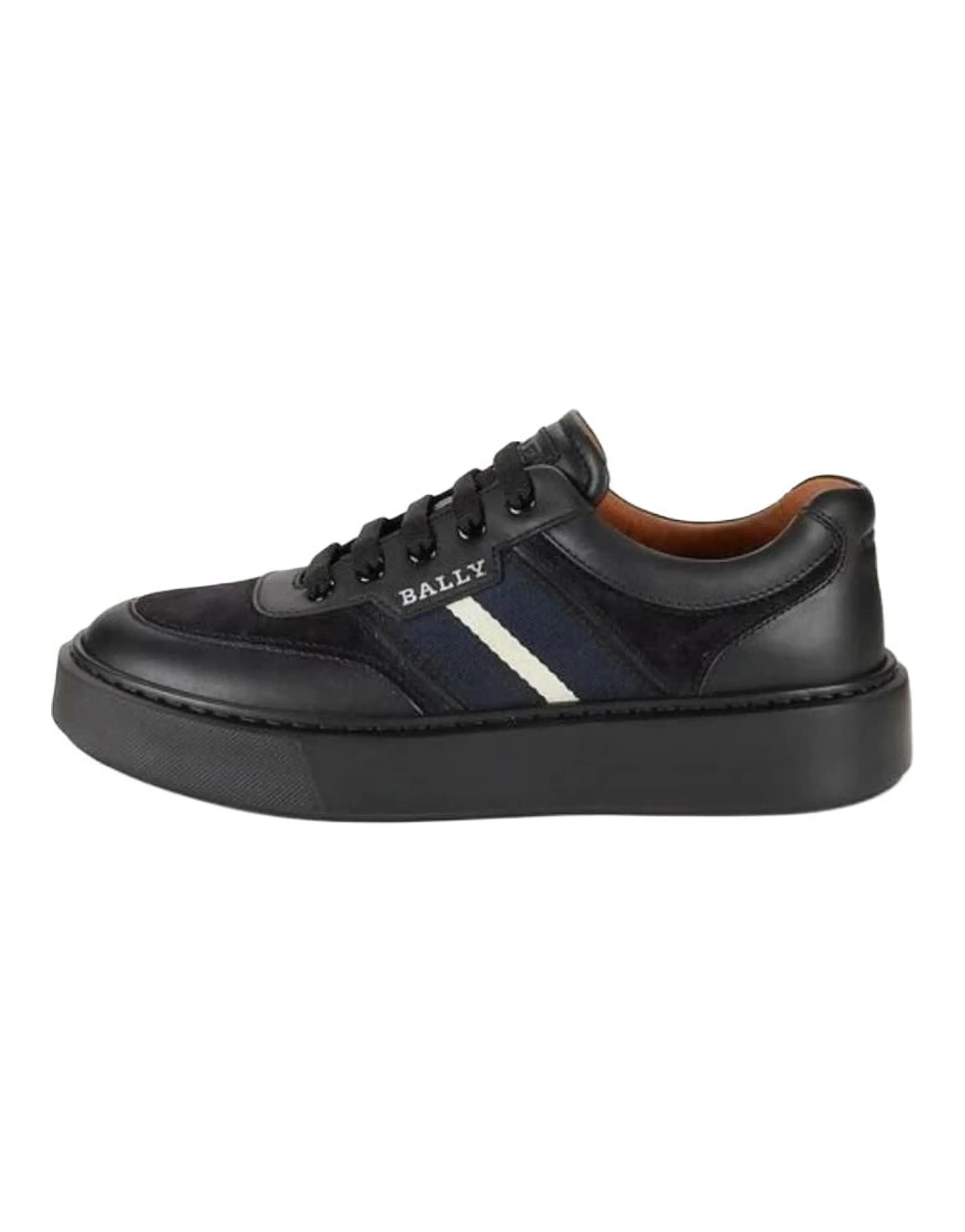 BALLY Low Top Skateboard Shoes Men's Black