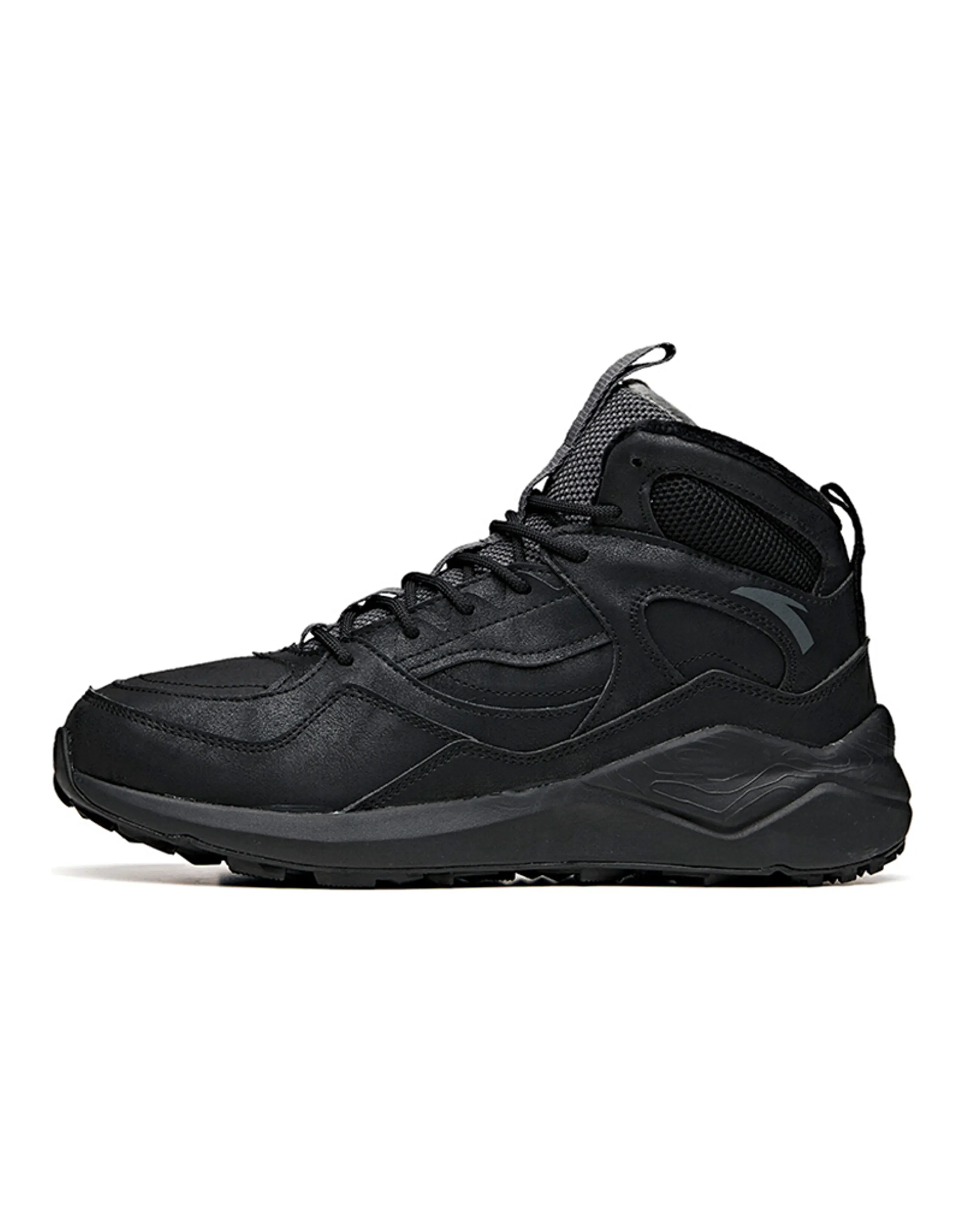 ANTA Casual Shoes Men High-Top Black