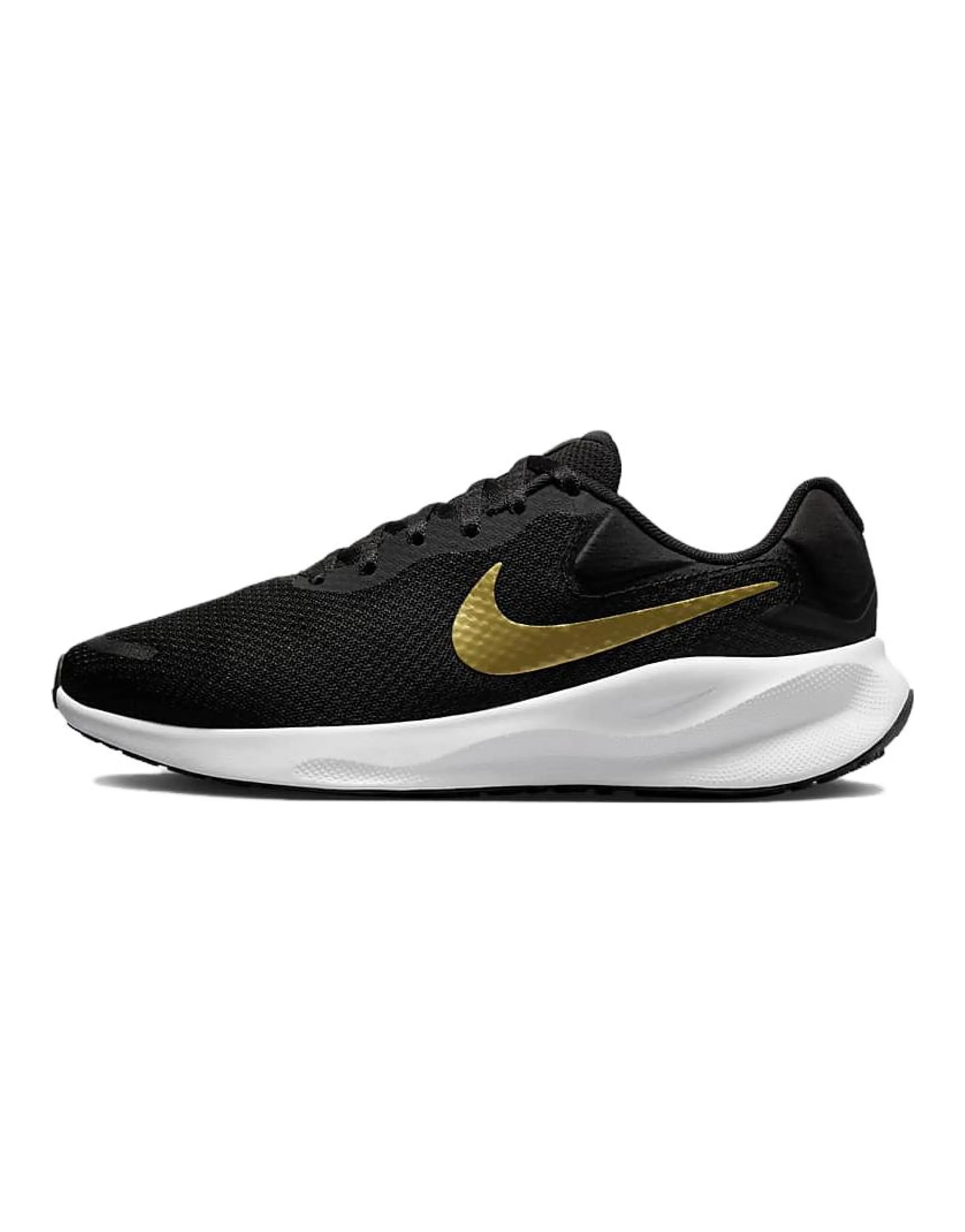 Nike Revolution 7 'Black Metallic Gold' Women's