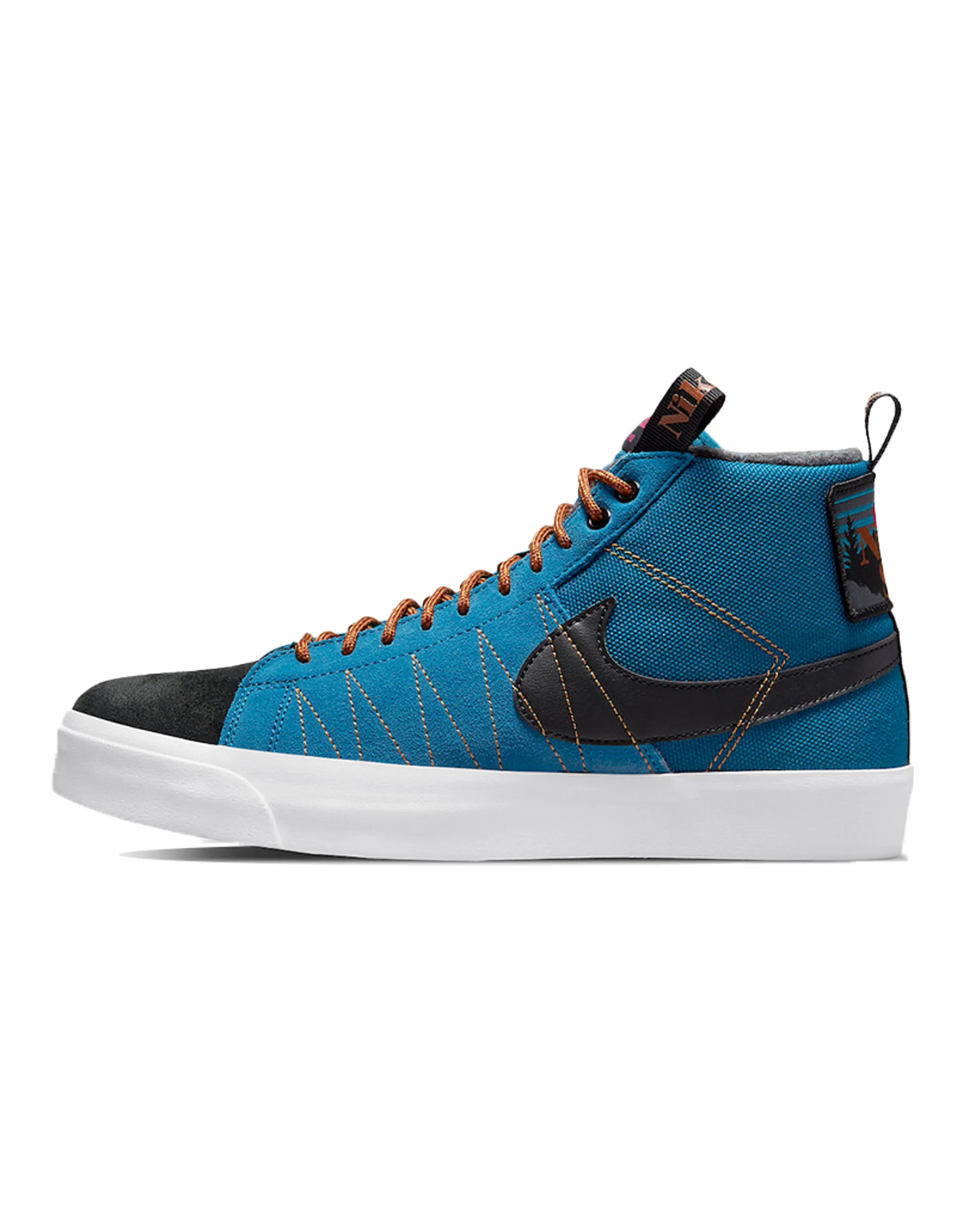 Nike Sb Zoom Blazer Mid Prm Marina Pecan