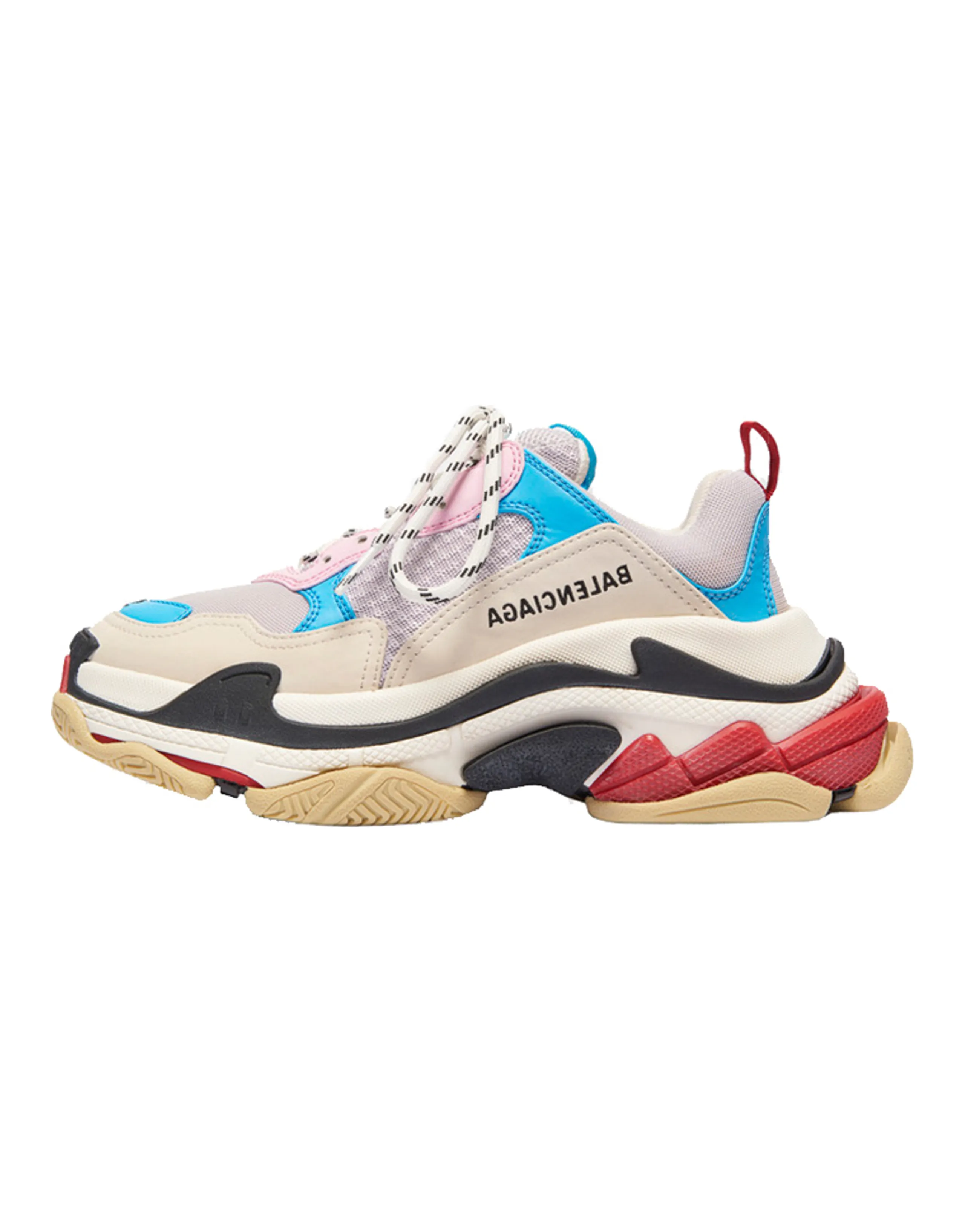 Balenciaga Triple S 'White Blue Pink' 2019 Women's