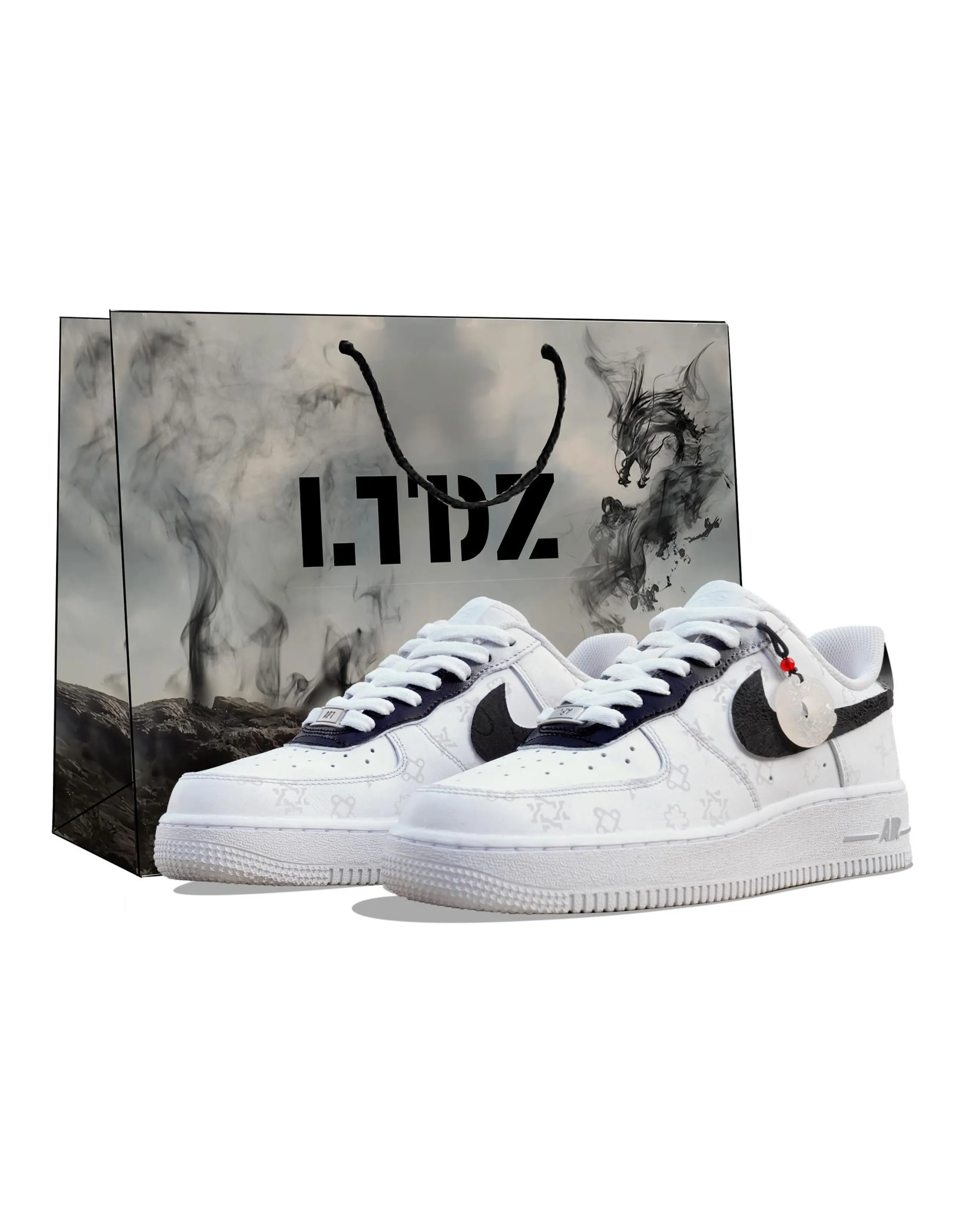 Nike Air Force 1 Skateboard Shoes Unisex Low-Top White