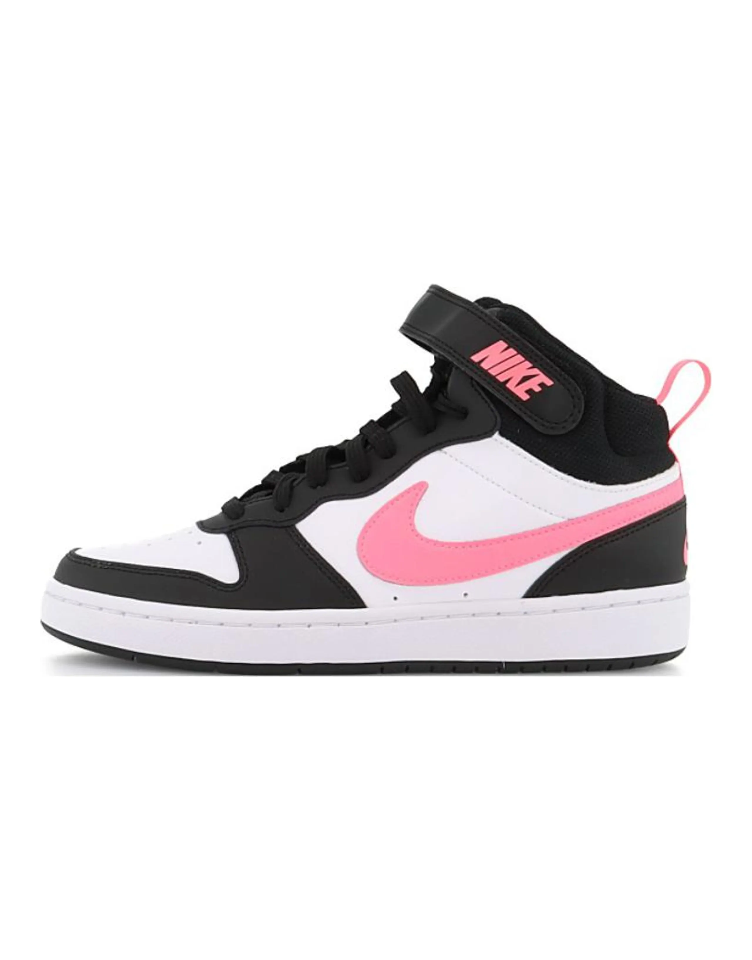 Nike Court Borough 2 Mid White Sunset Pulse GS