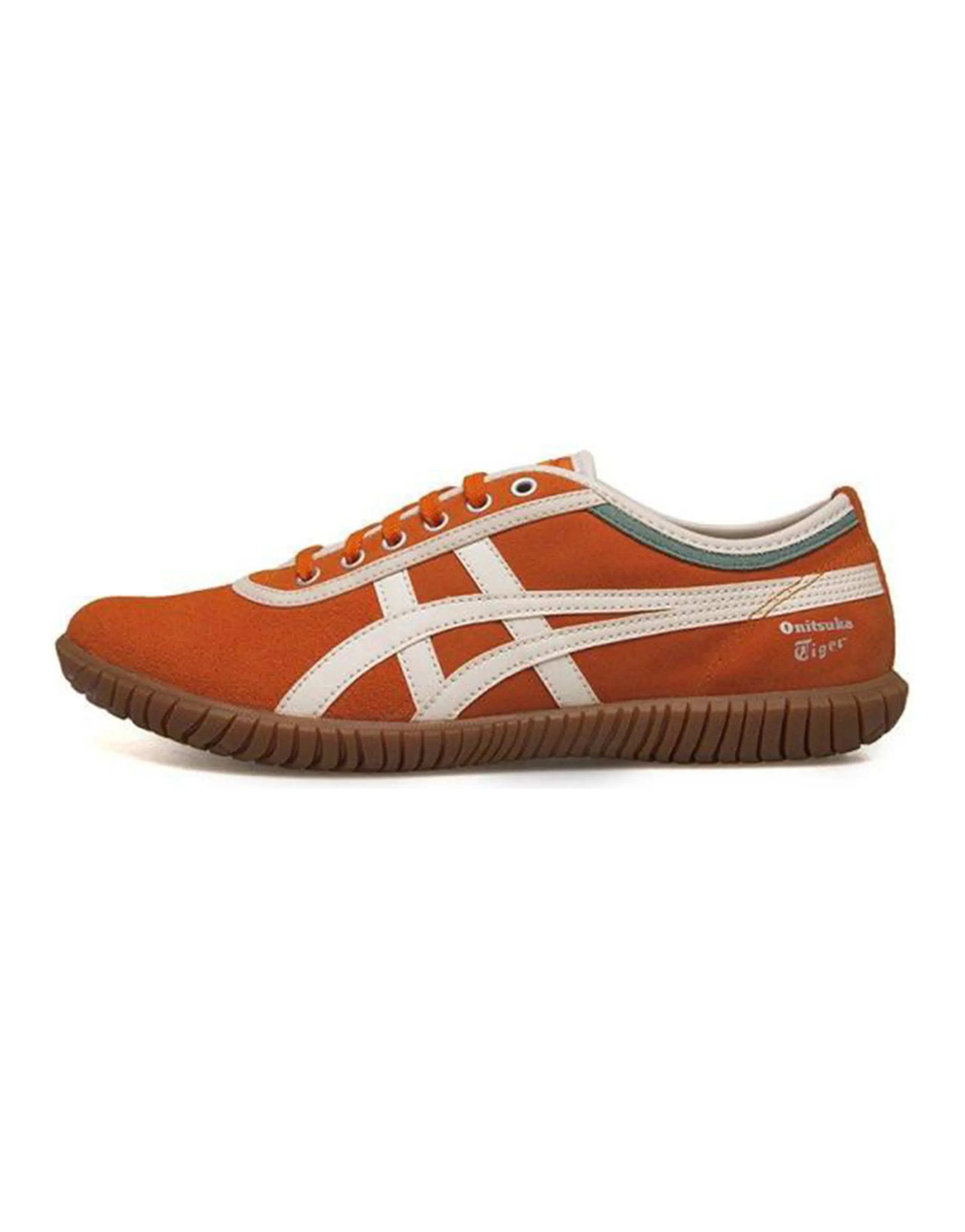 Onitsuka Tiger Tsunahiki Wear-Resistant Low-Top Casual Running Shoes Unisex Orange