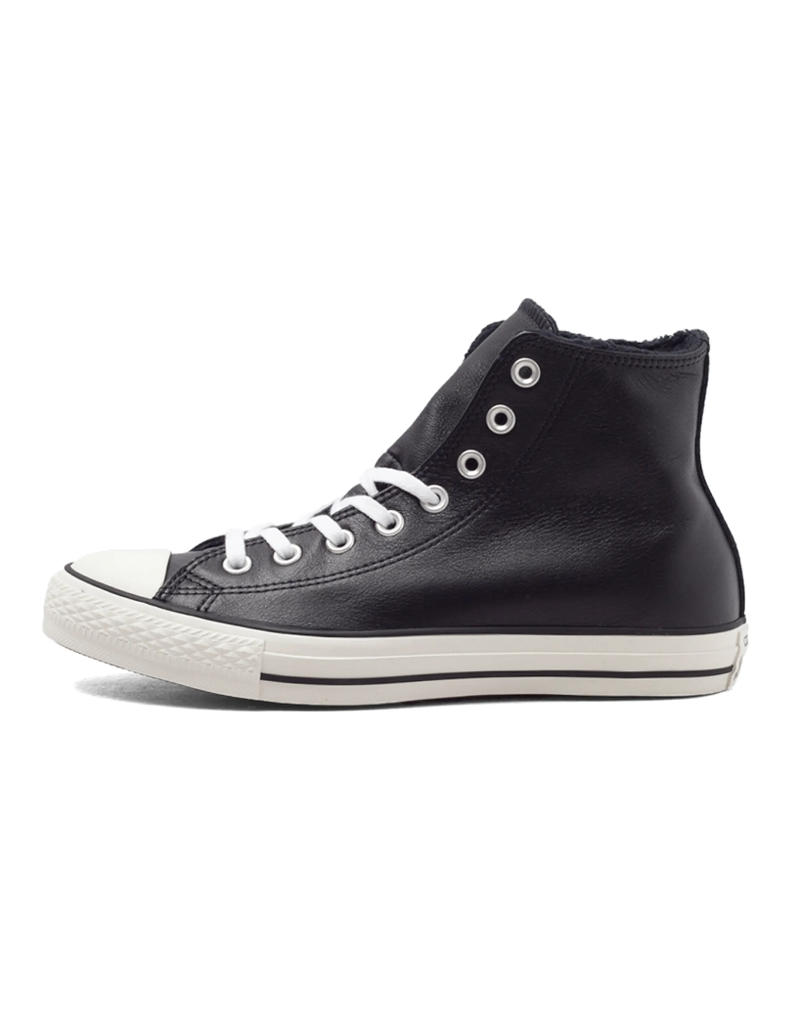 Converse Chuck Taylor All Star 'Black Leather Fur'