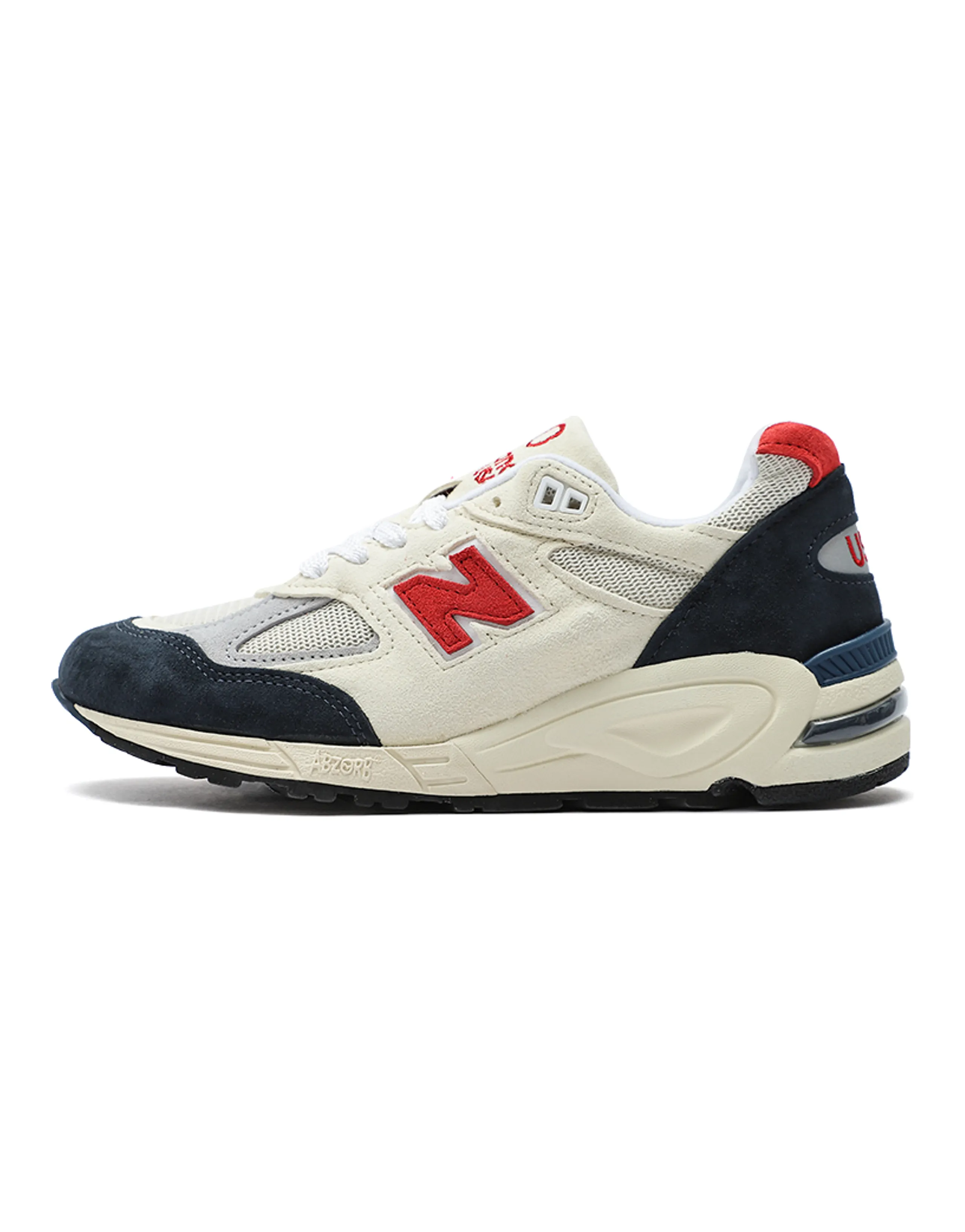New Balance 990v2 MiUSA Teddy Santis Navy Sea Salt