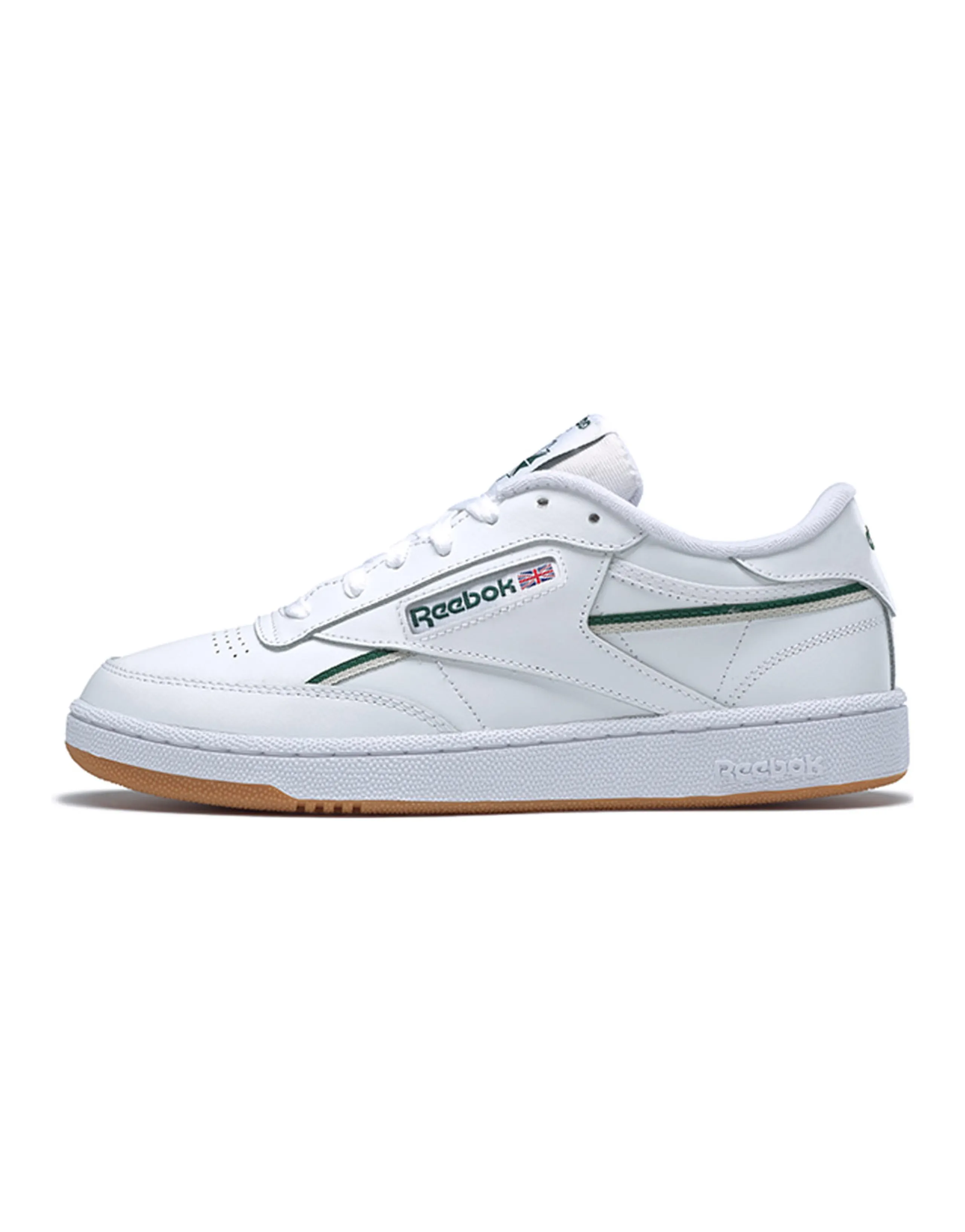 Reebok Club C 85 White Green Skate Shoes Unisex 'White Green'