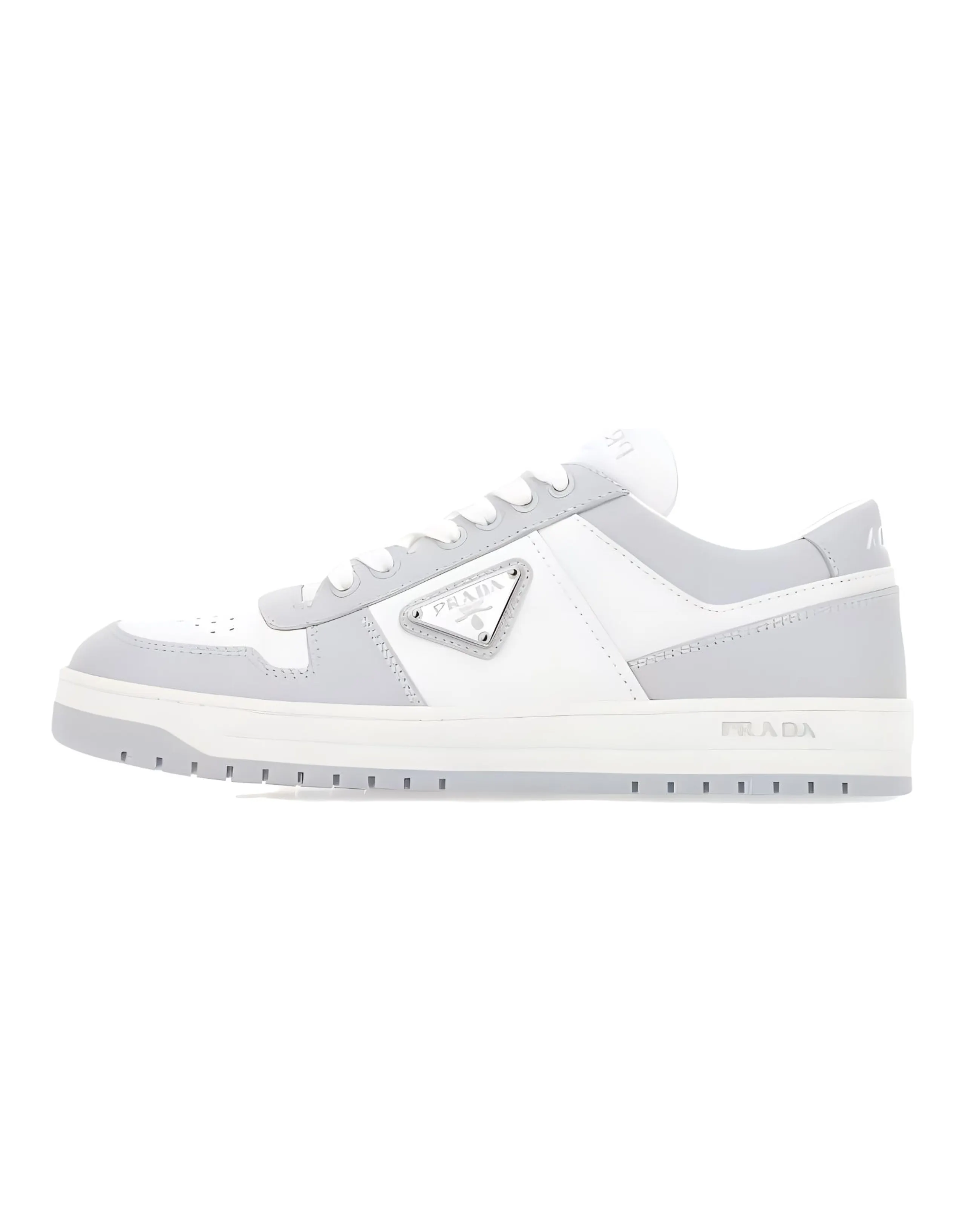 PRADA Downtown Two-Toned Low-Top Sneakers