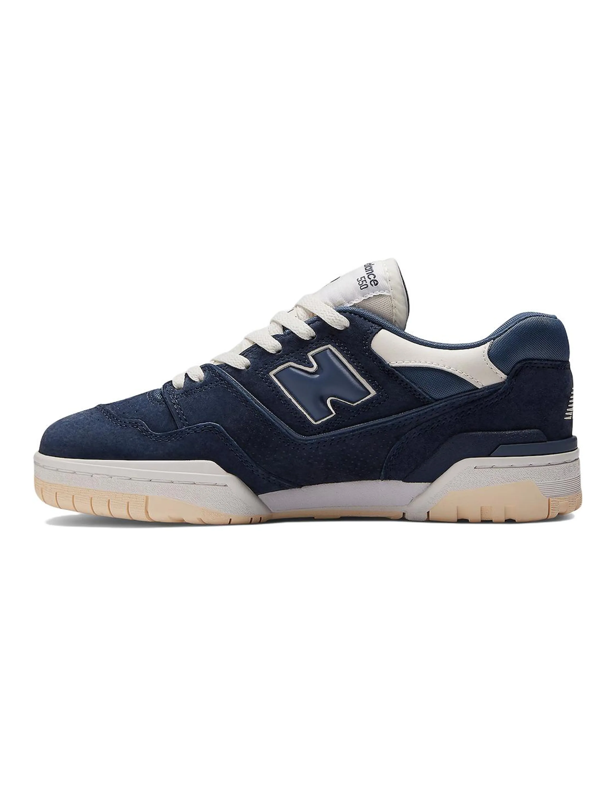 New Balance 550 Natural Indigo Suede