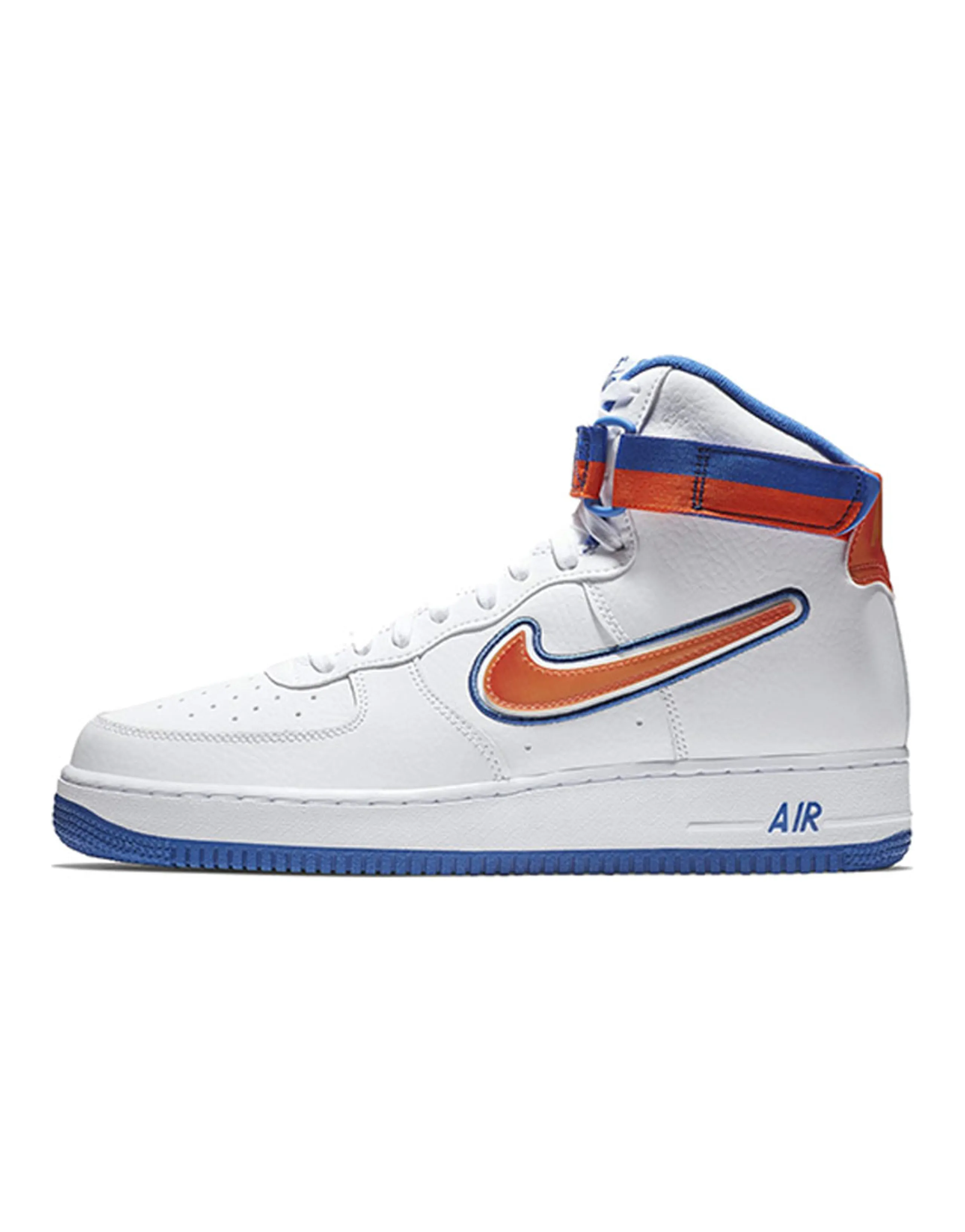 Nike Air Force 1 High Sport Nba White Team Orange Game Royal