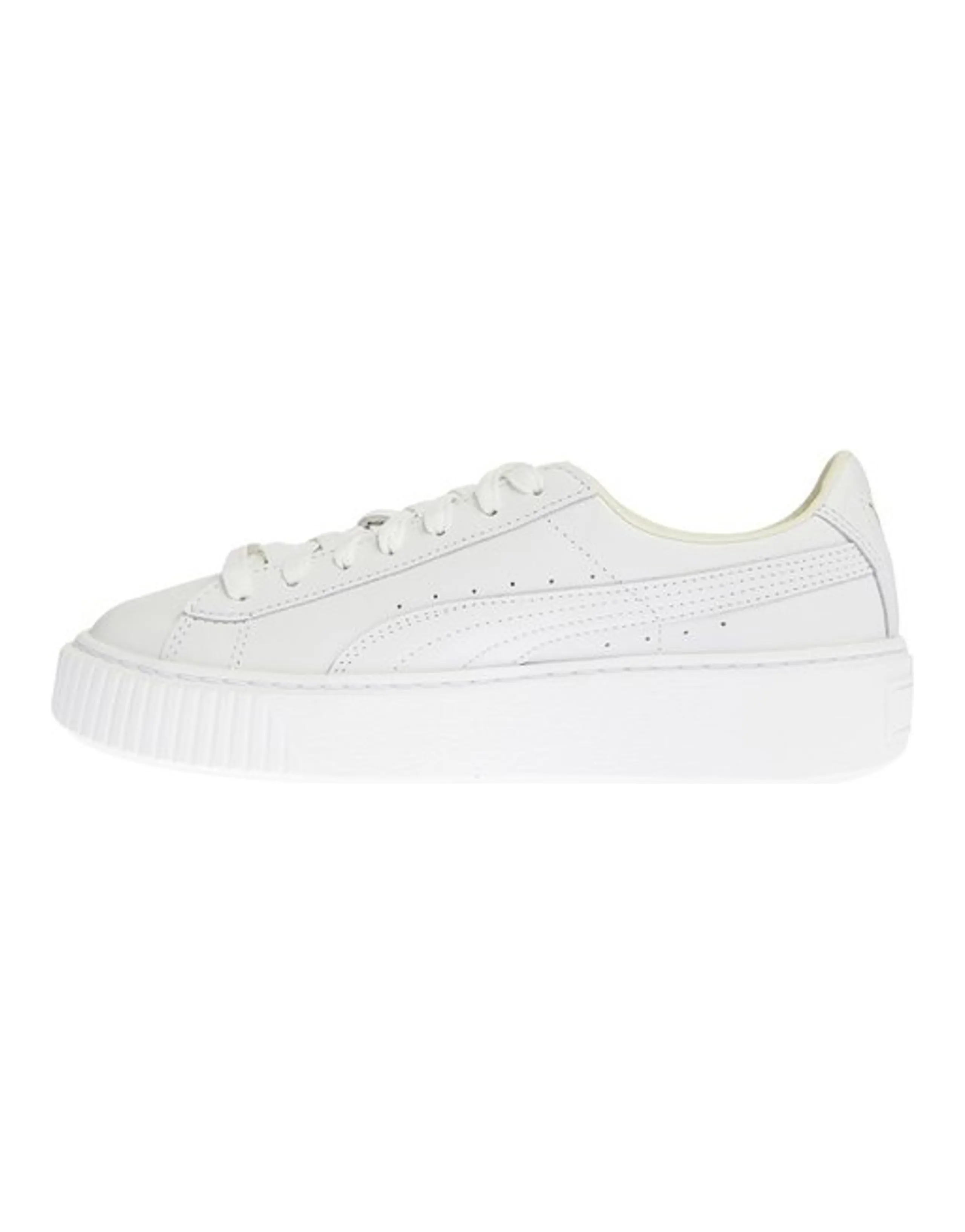 PUMA Basket Platform Core 'White Gold' Women's
