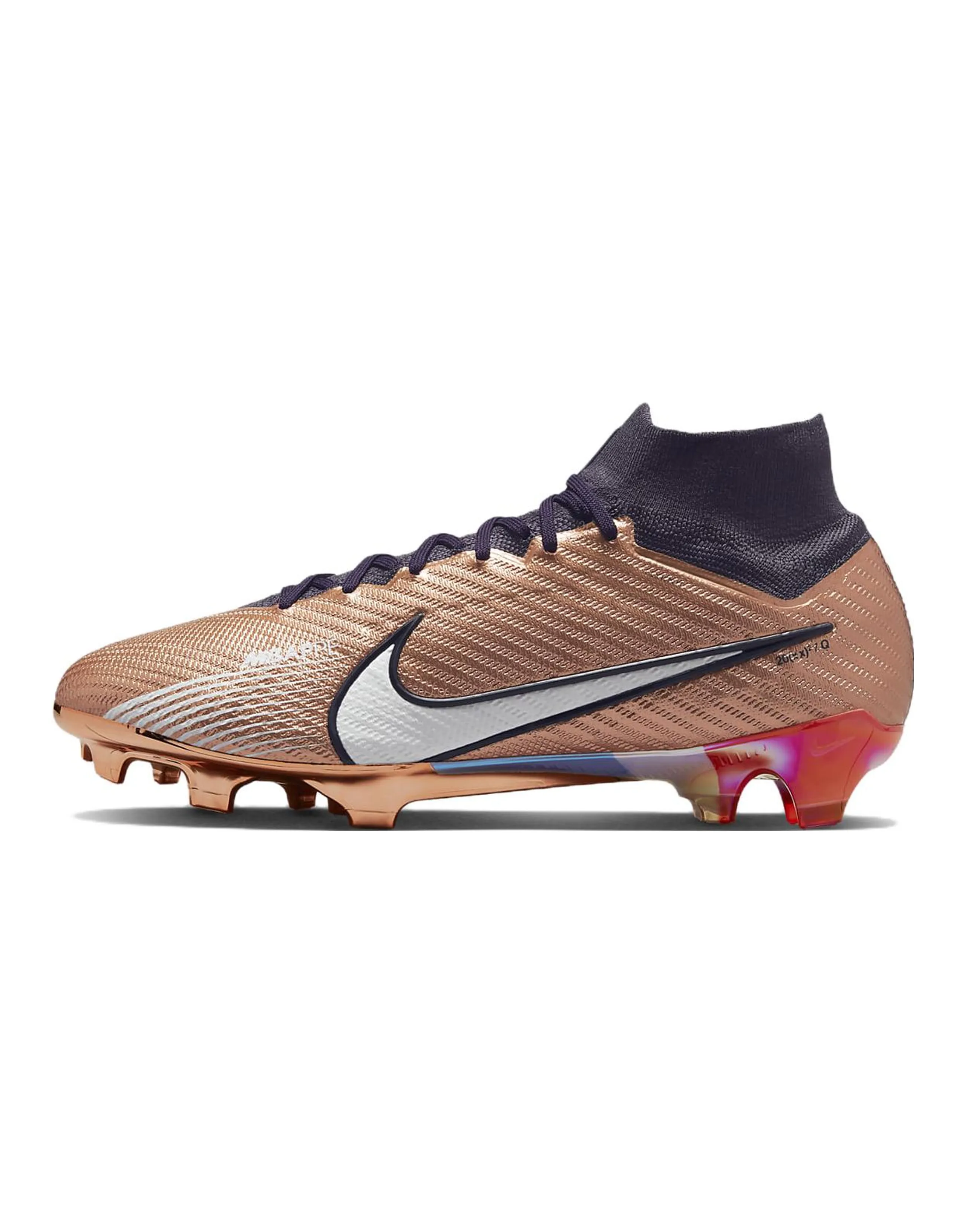 Nike Zoom Mercurial Superfly 9 Elite Km Fg Metallic Copper