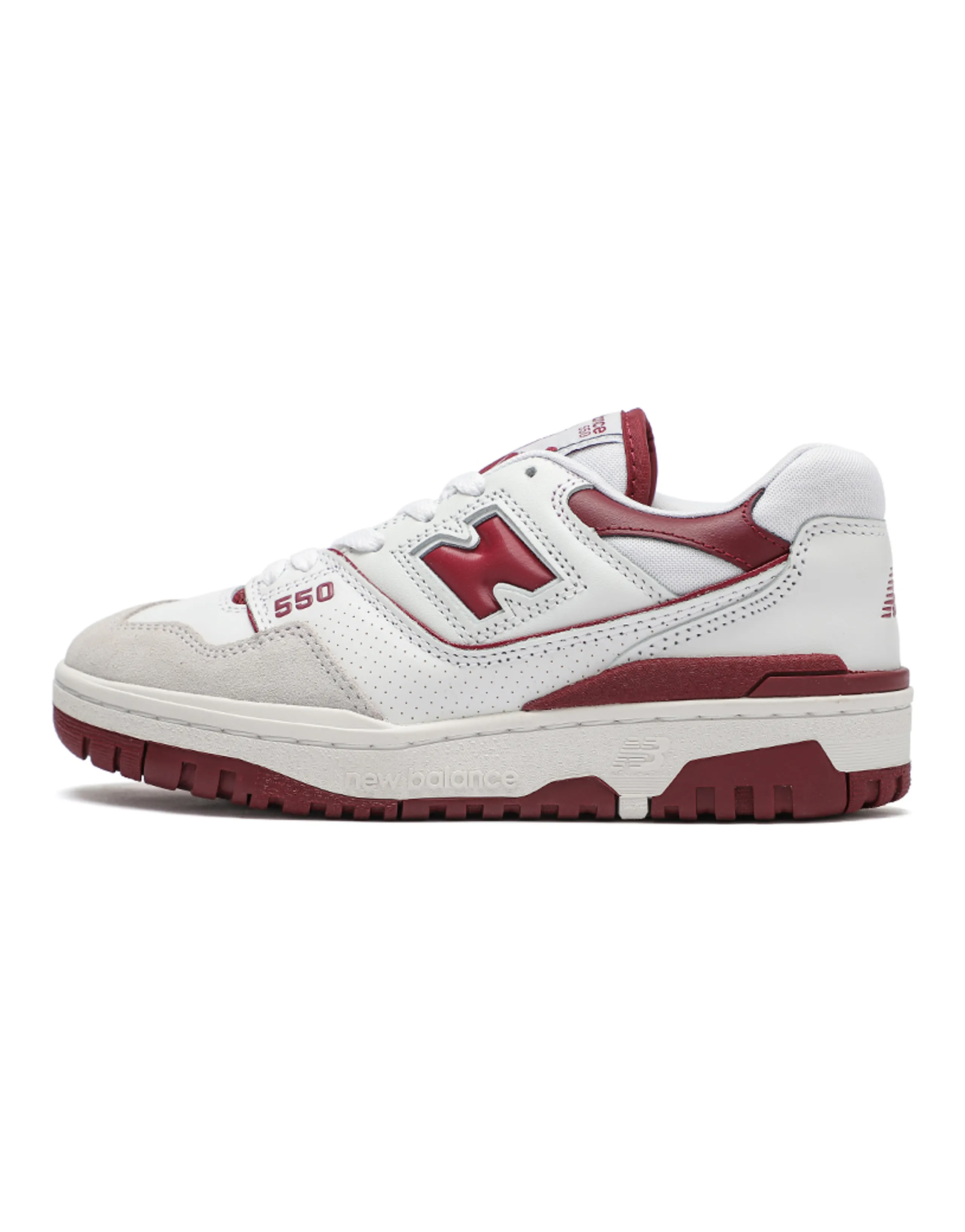 New Balance 550 Sea Salt Burgundy