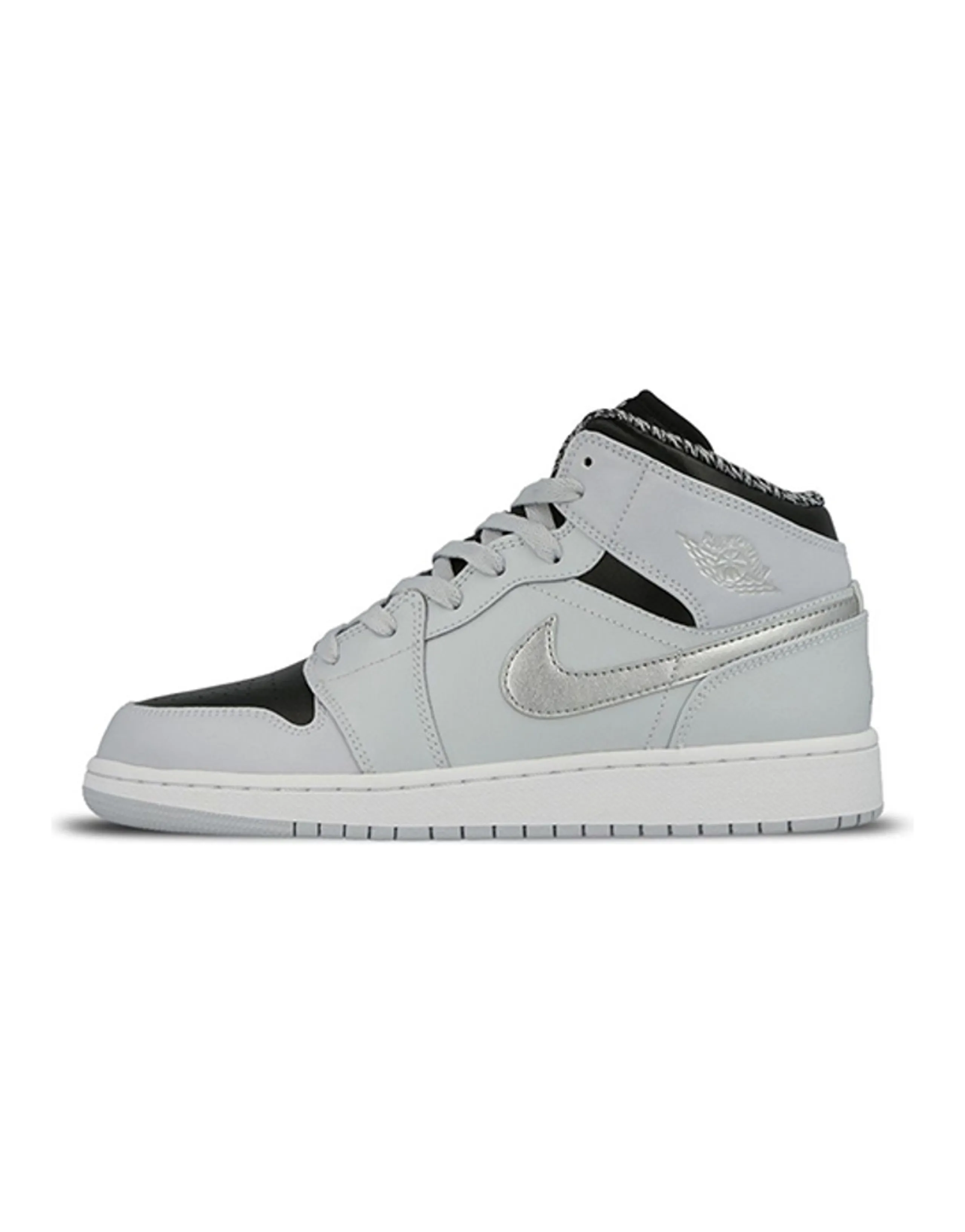 Jordan 1 Retro Mid GS Pure Platinum