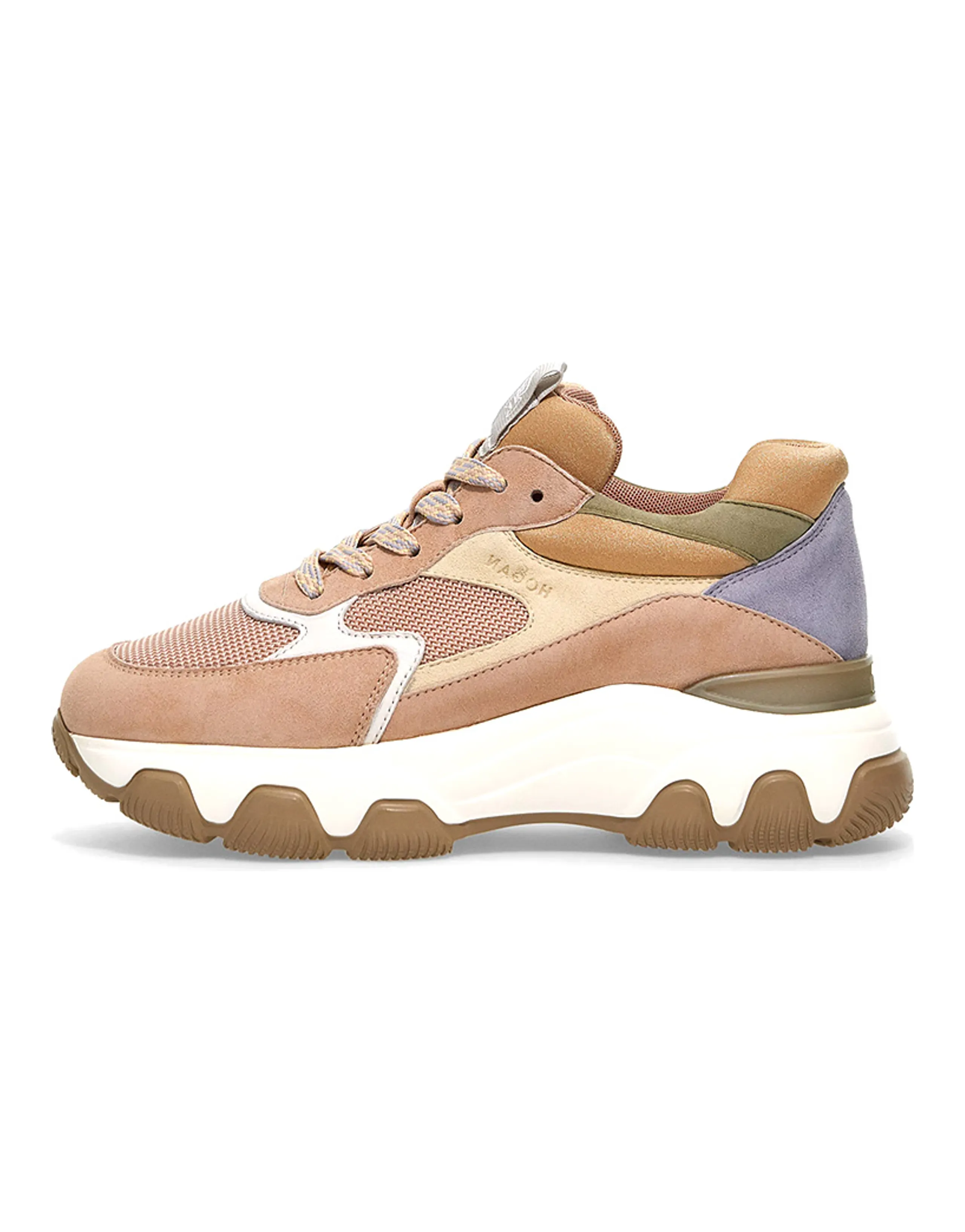 HOGAN Hyperactive Wear-Resistant Cushioning Slip-Resistant Low-Top Casual Shoes Women's
