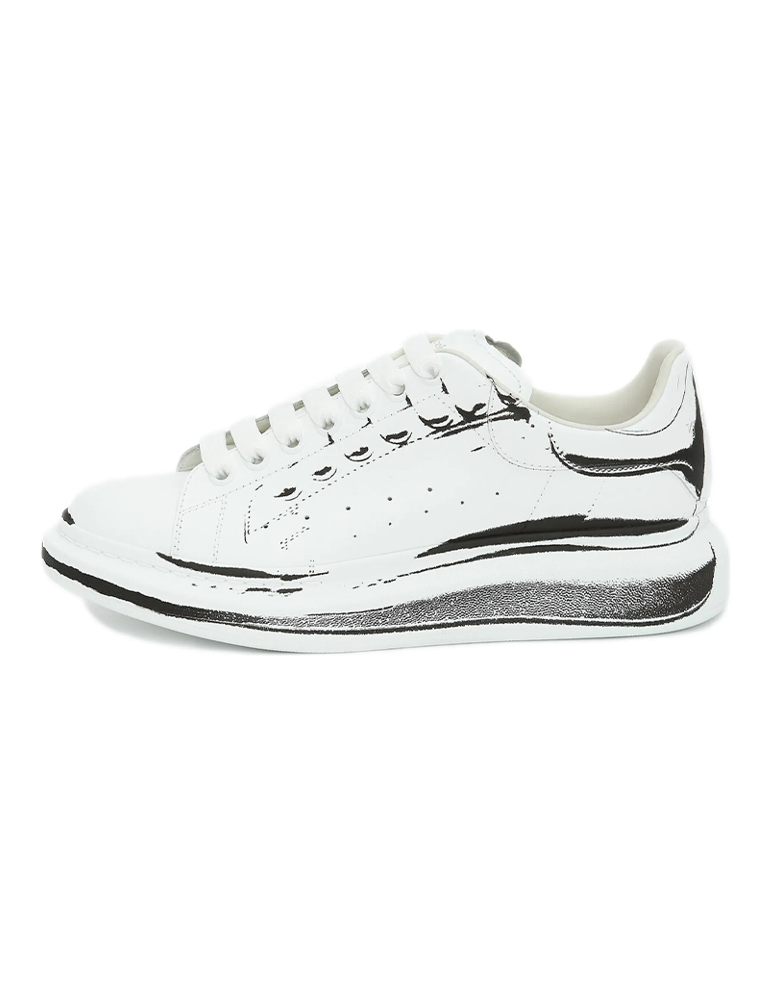 Alexander McQueen Oversized White Black Print