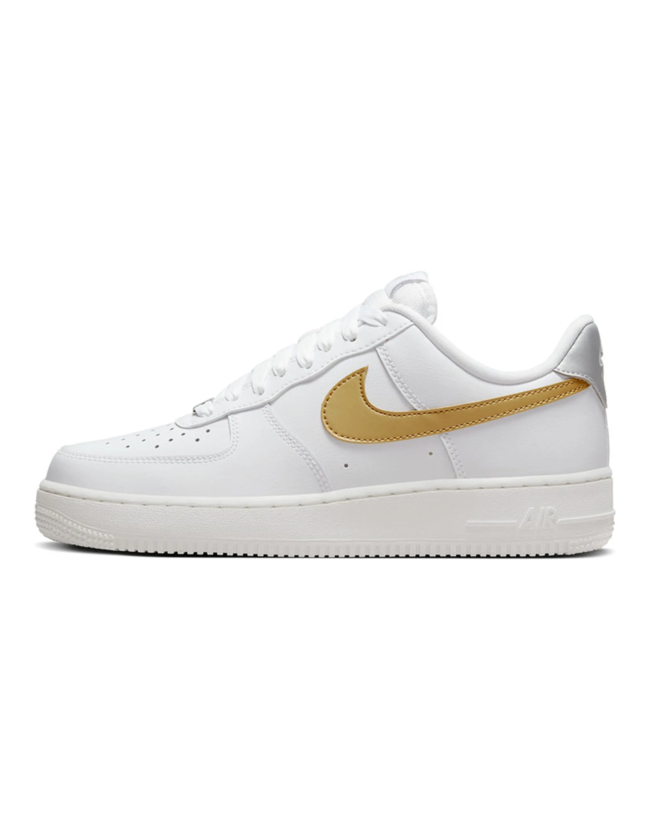 Nike Air Force 1 Low '07 White Metallic Gold Women's