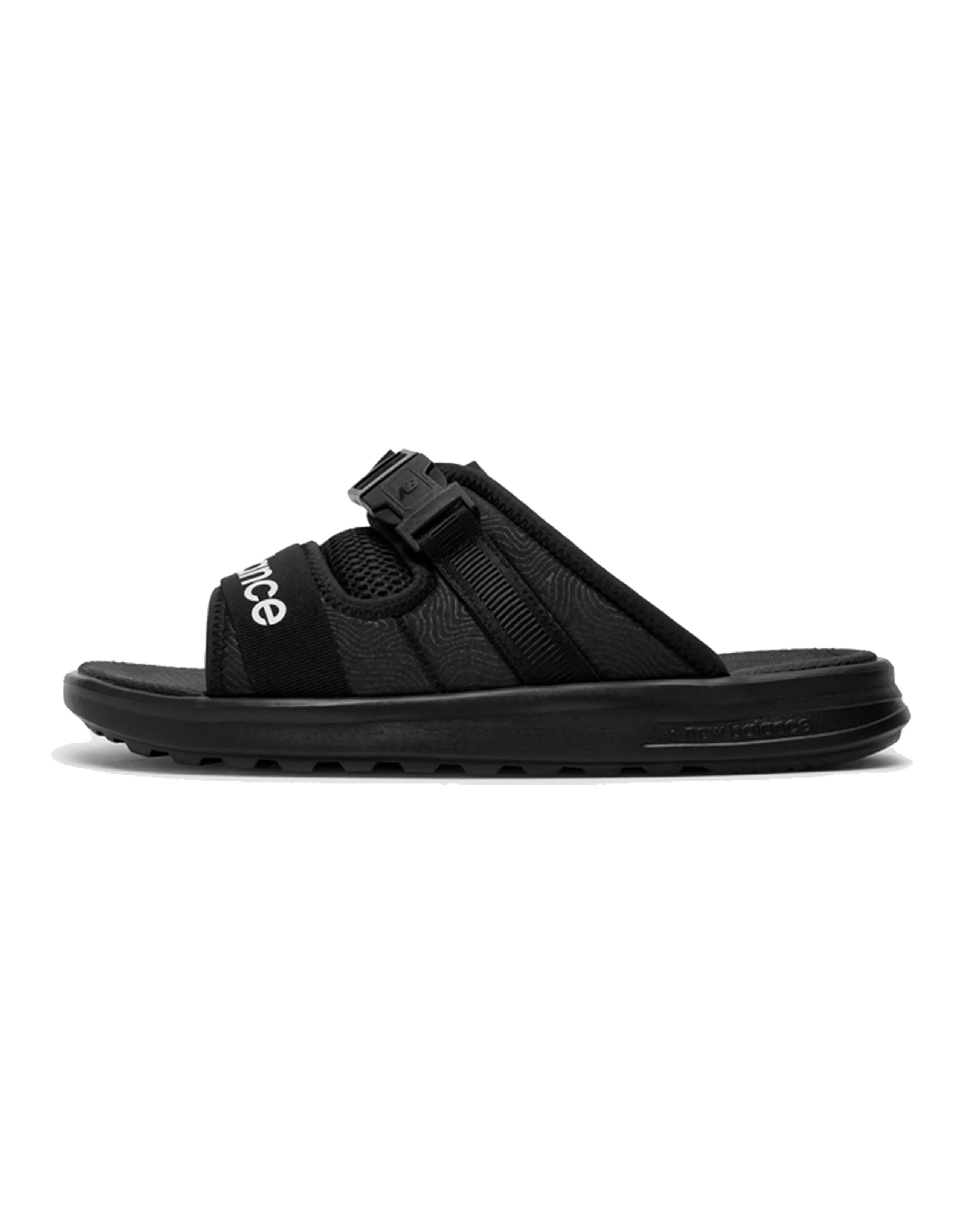New Balance 330 Slides 'Black White'