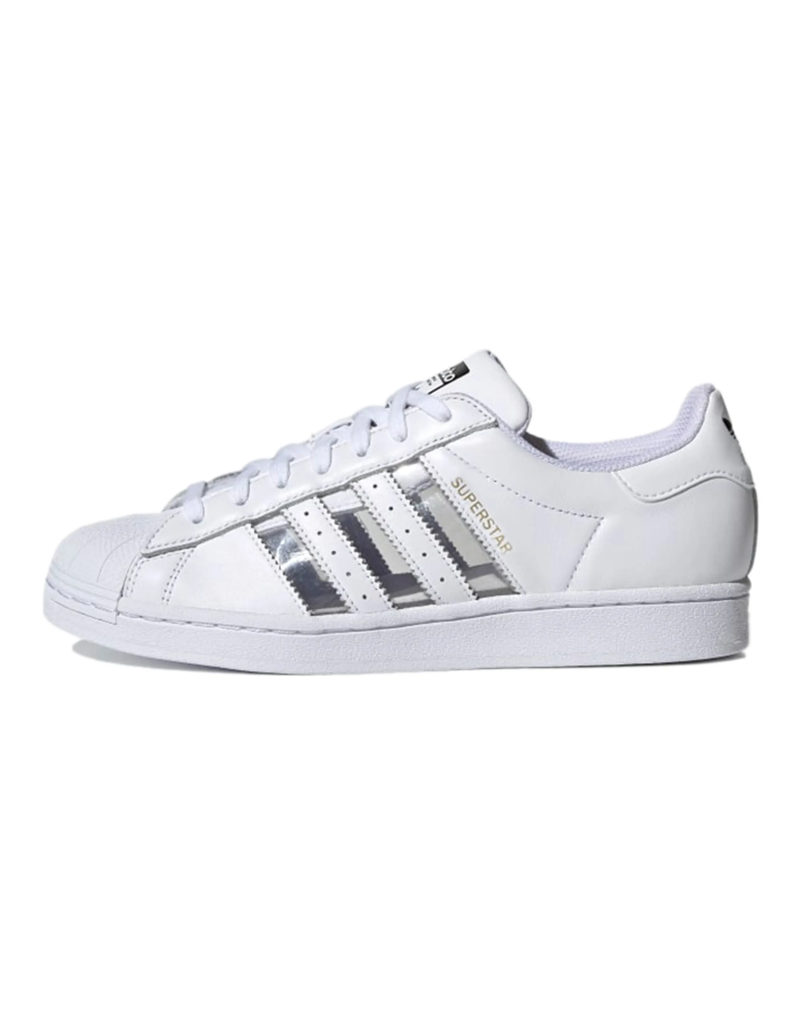 Adidas Originals Superstar White Transparent Stripes