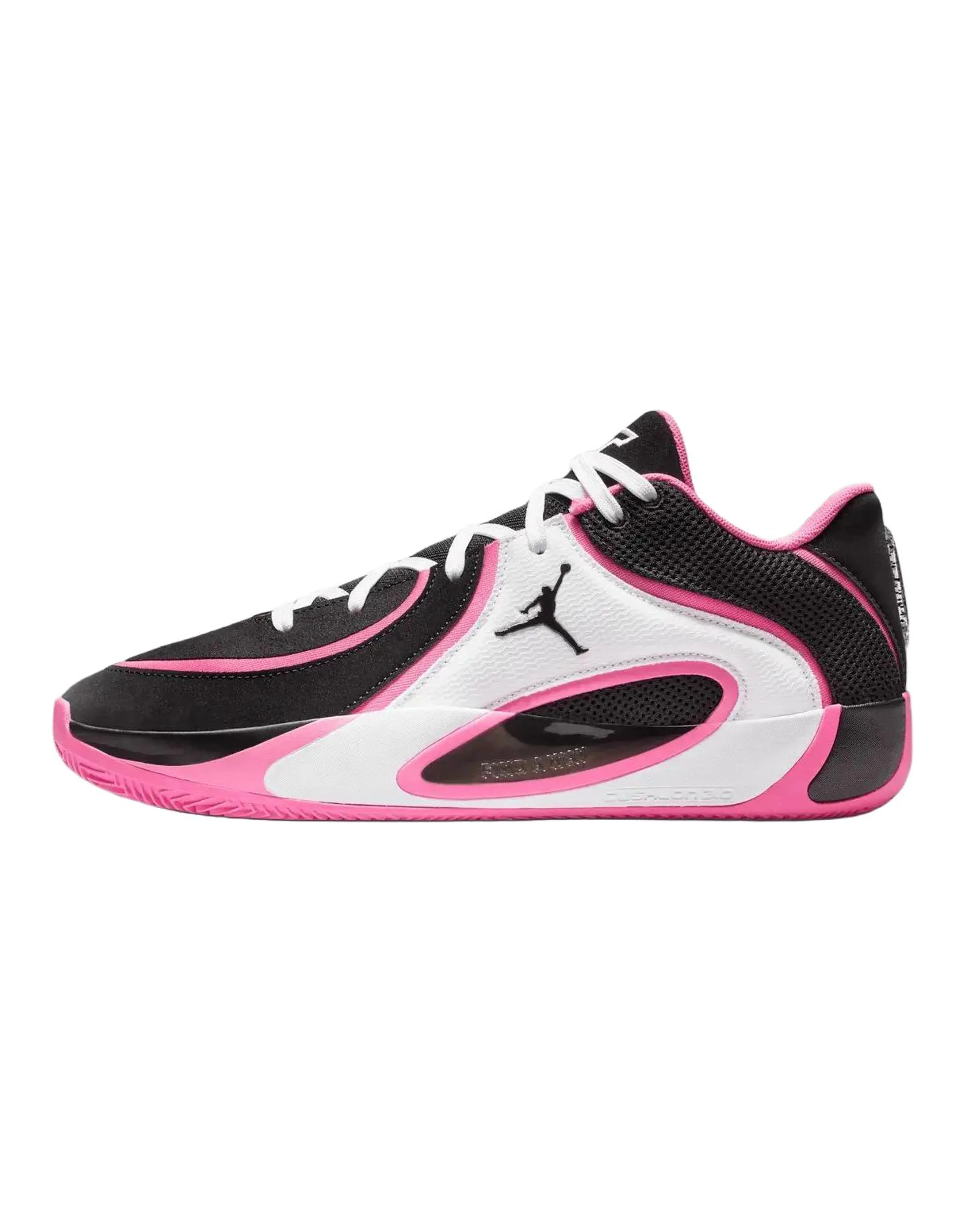 Jordan Tatum 4 PF Comfortable Fit Support Rebound Basketball Shoes Men's Black White Domestic Version