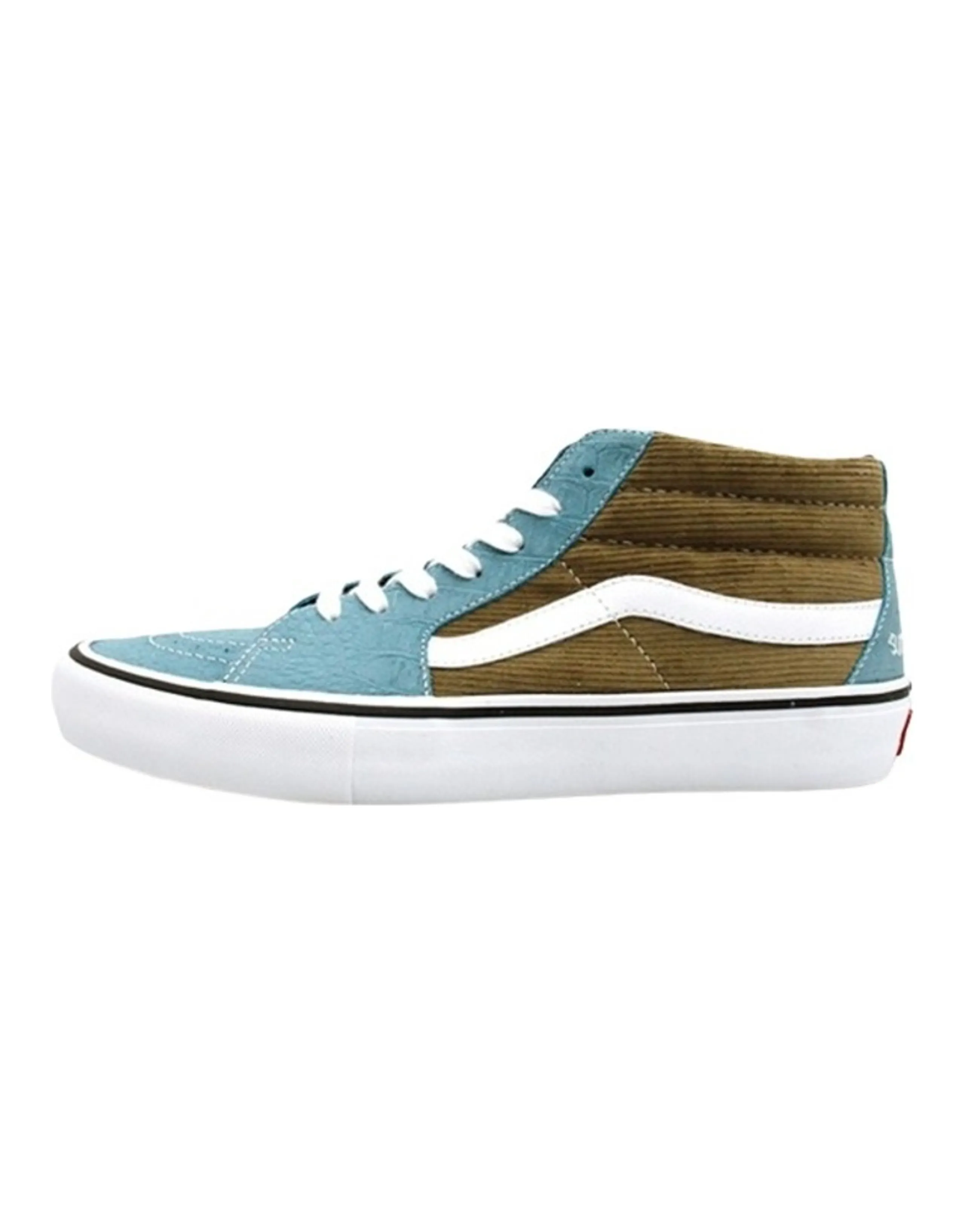 Sk8 Mid Supreme X Vans Pro 'Corduroy Croc'
