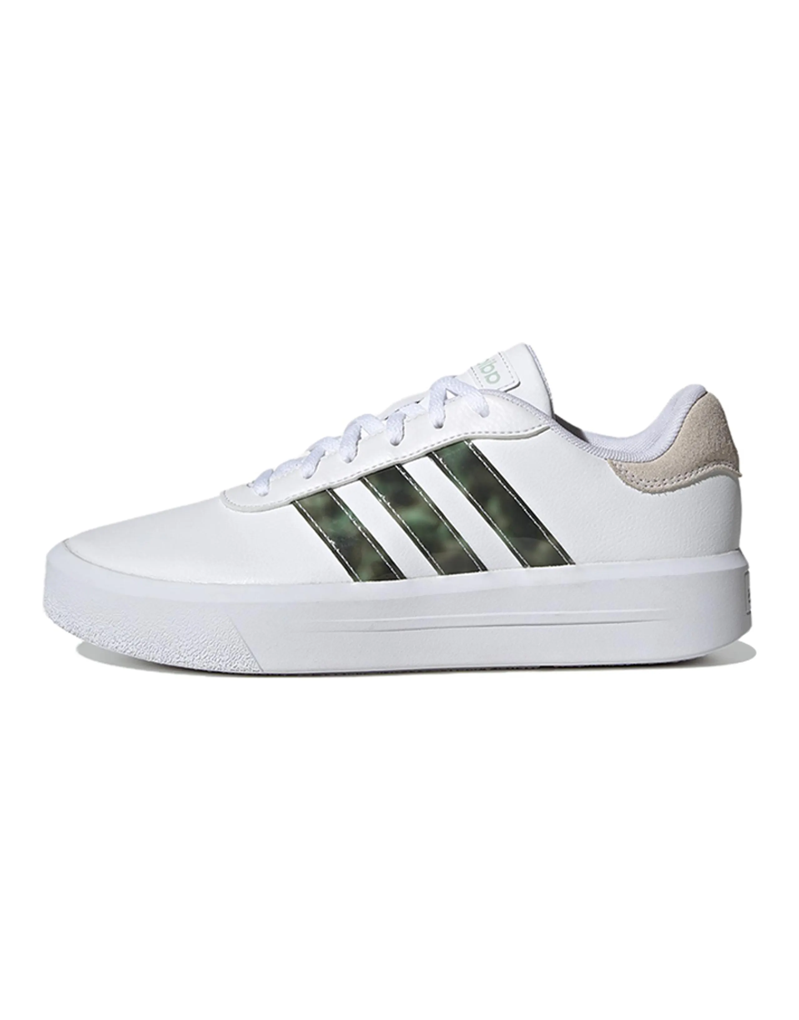 Adidas Neo Women's Court Platform 'White Linen Green' Women's