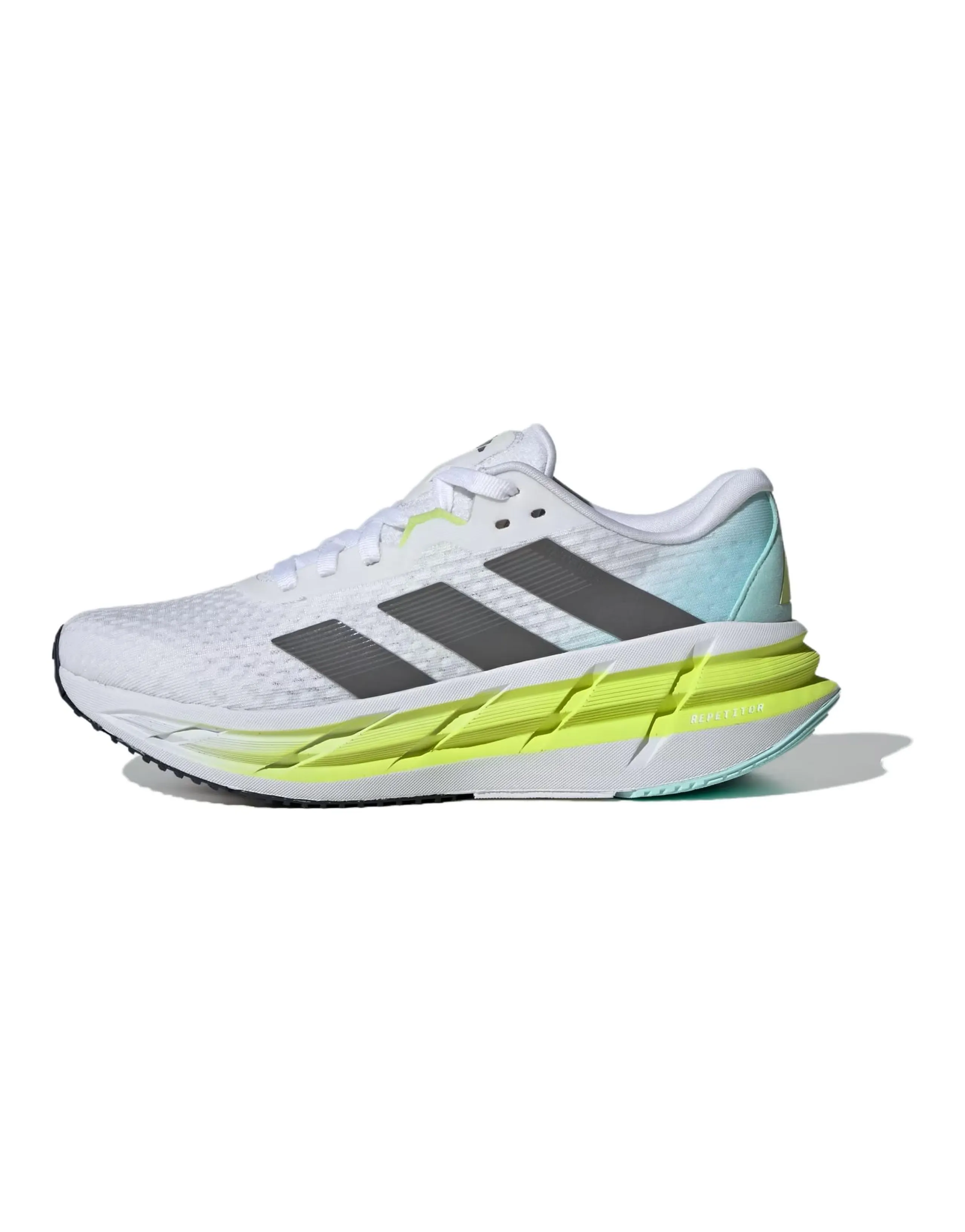 Adistar Women's Adidas 3 'White Black Pulse Lime' Women's