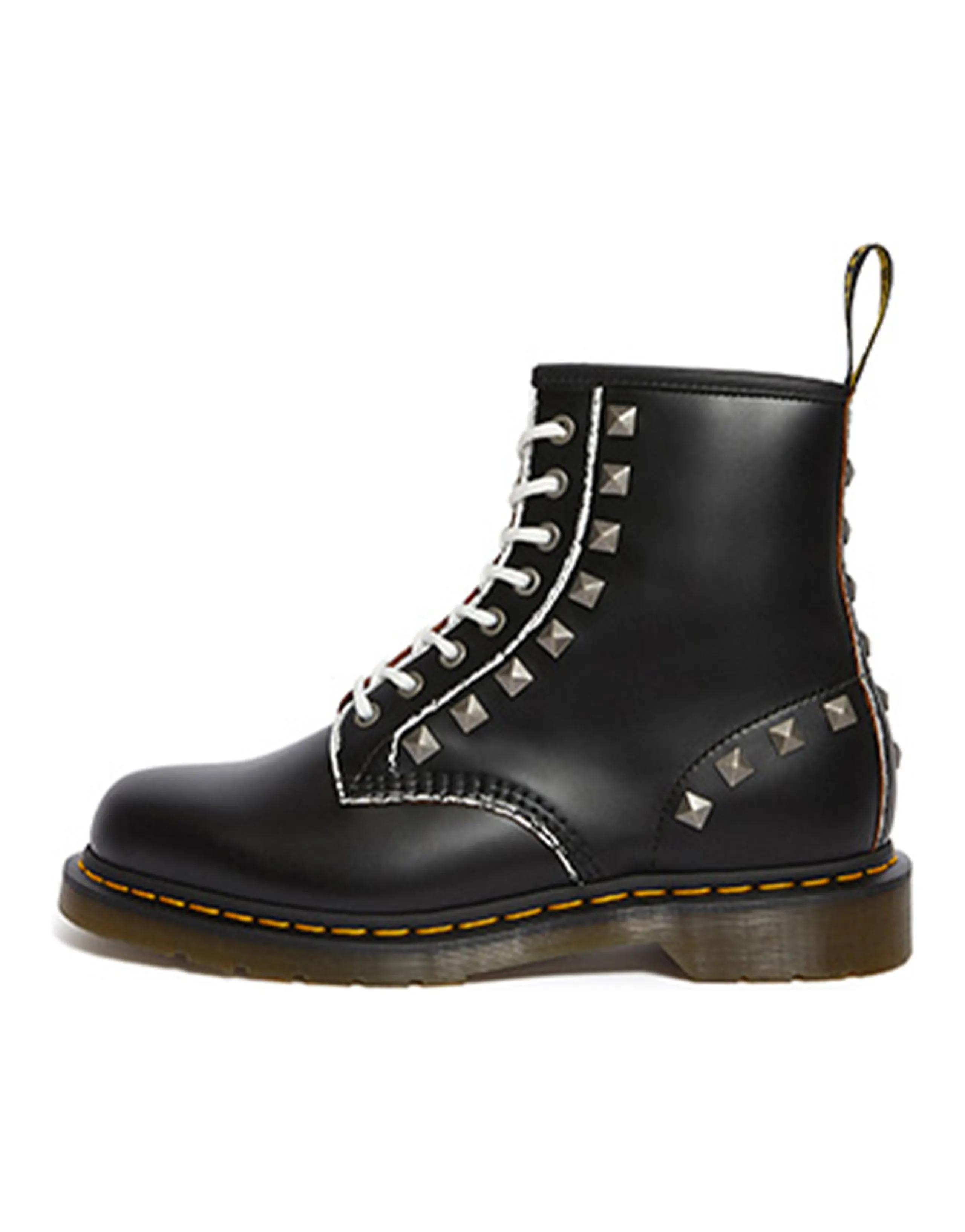 Dr.Martens 1460 Stud 8 Martin Boots Black Unisex