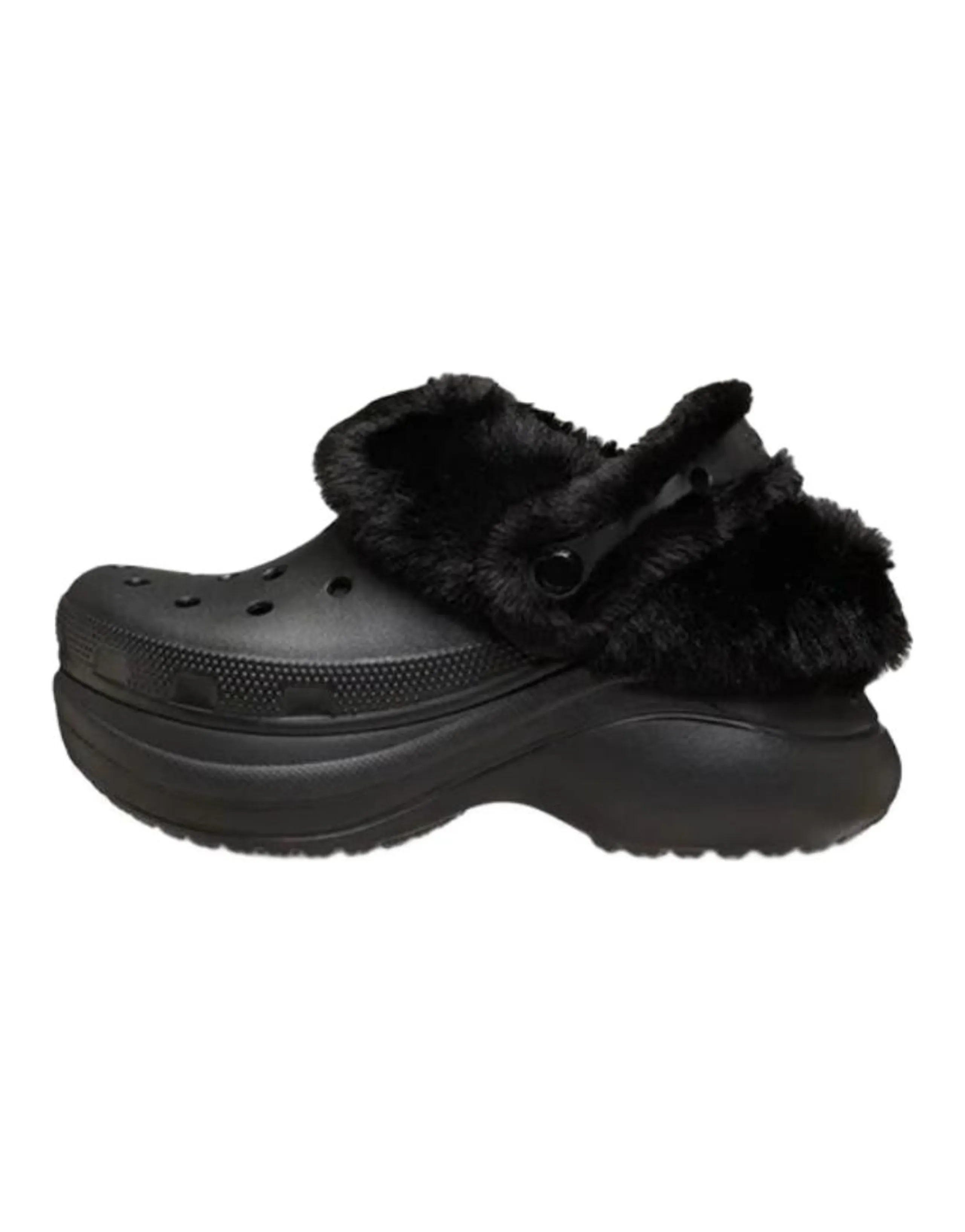 Crocs Little Whale Retro Casual Clogs Women's Black