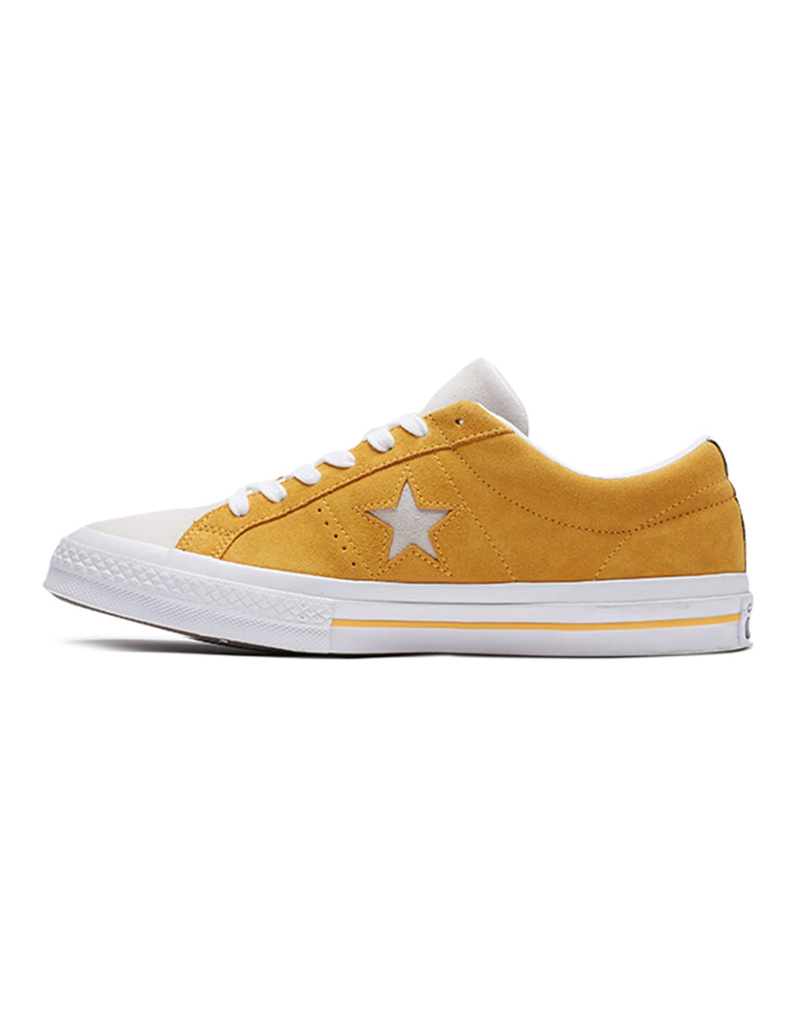 Converse One Star Yellow White