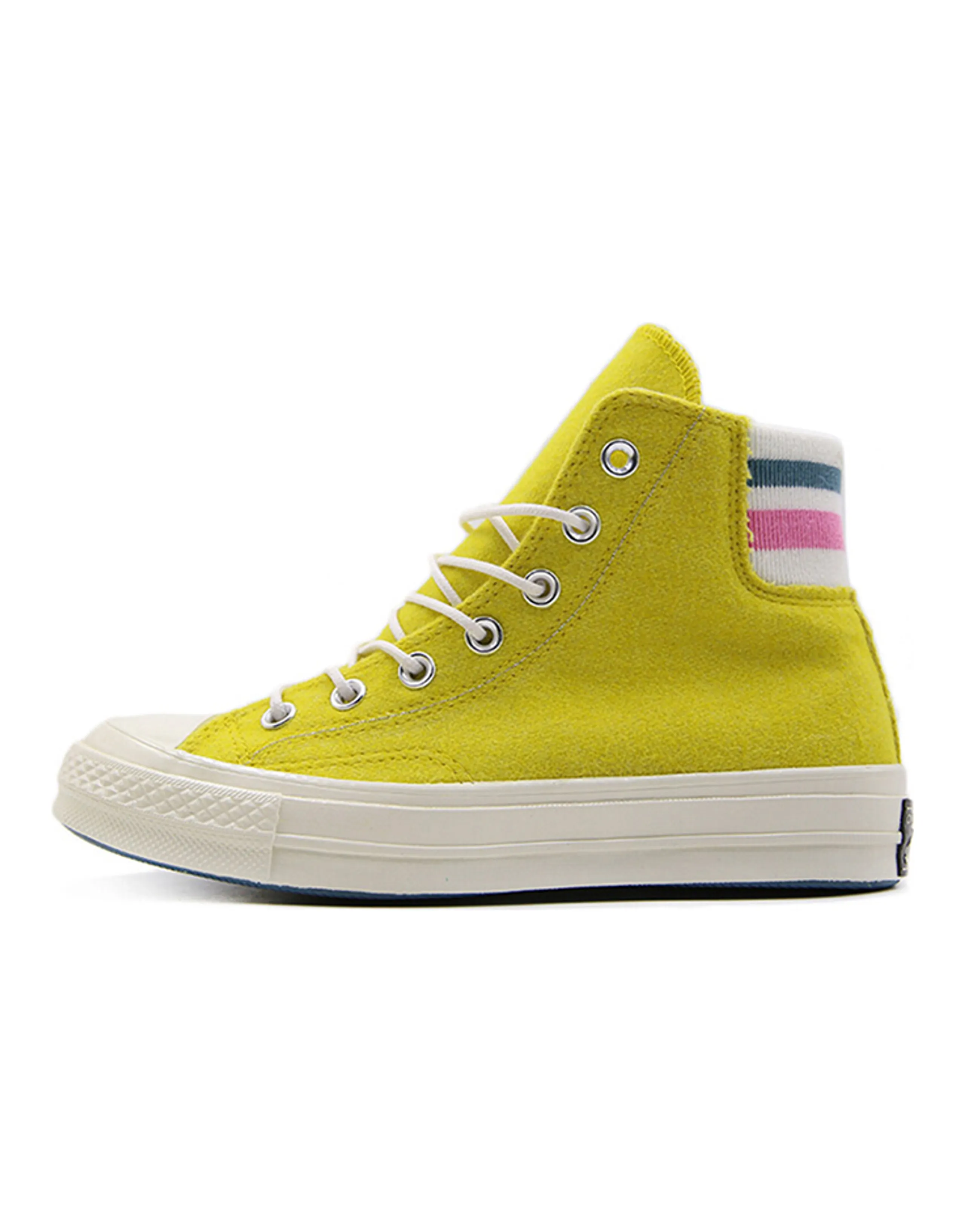 Converse Chuck Taylor All Star 70 Hi Retro Stripe Bold Citron Women's