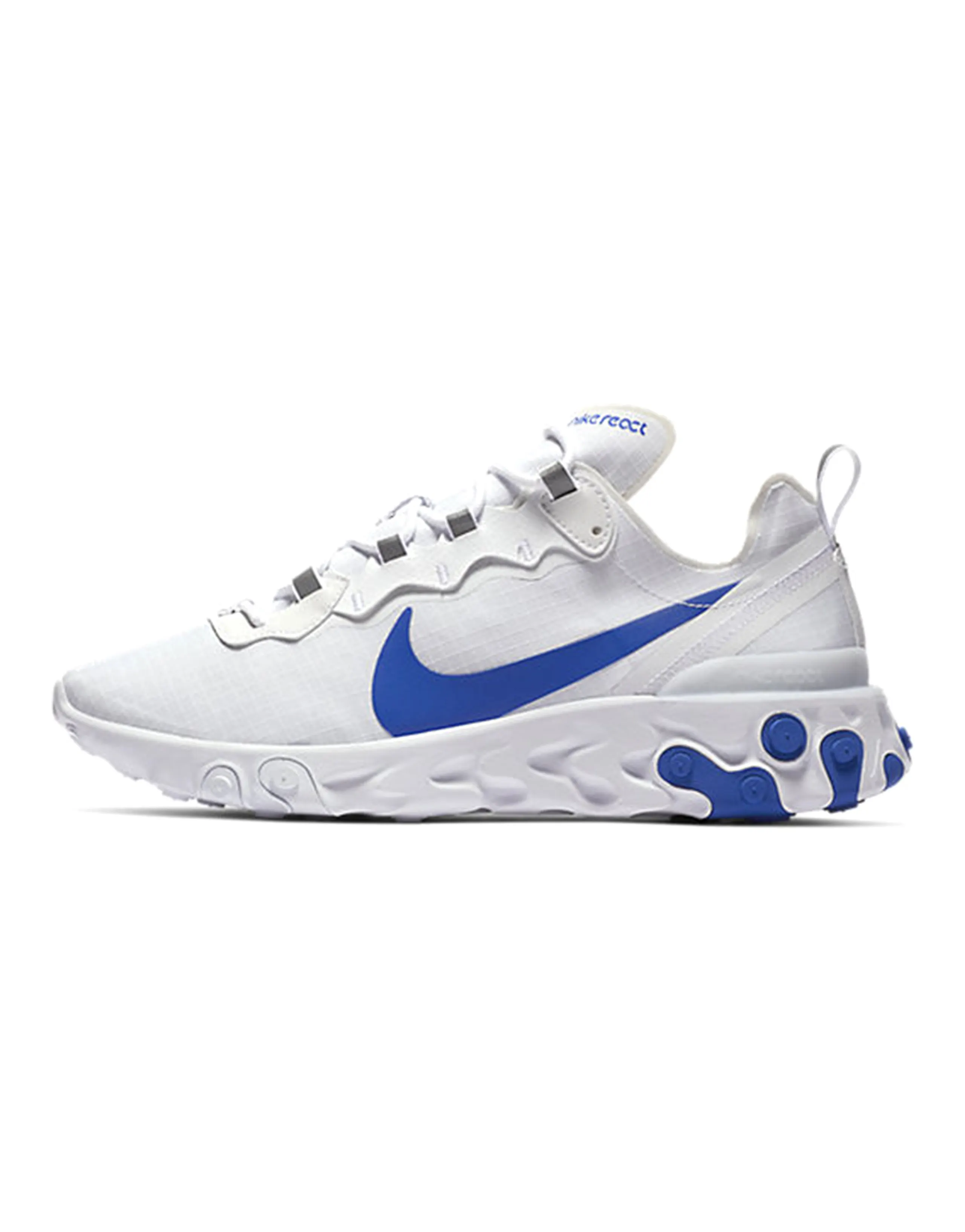 Nike React Element 55 White Game Royal
