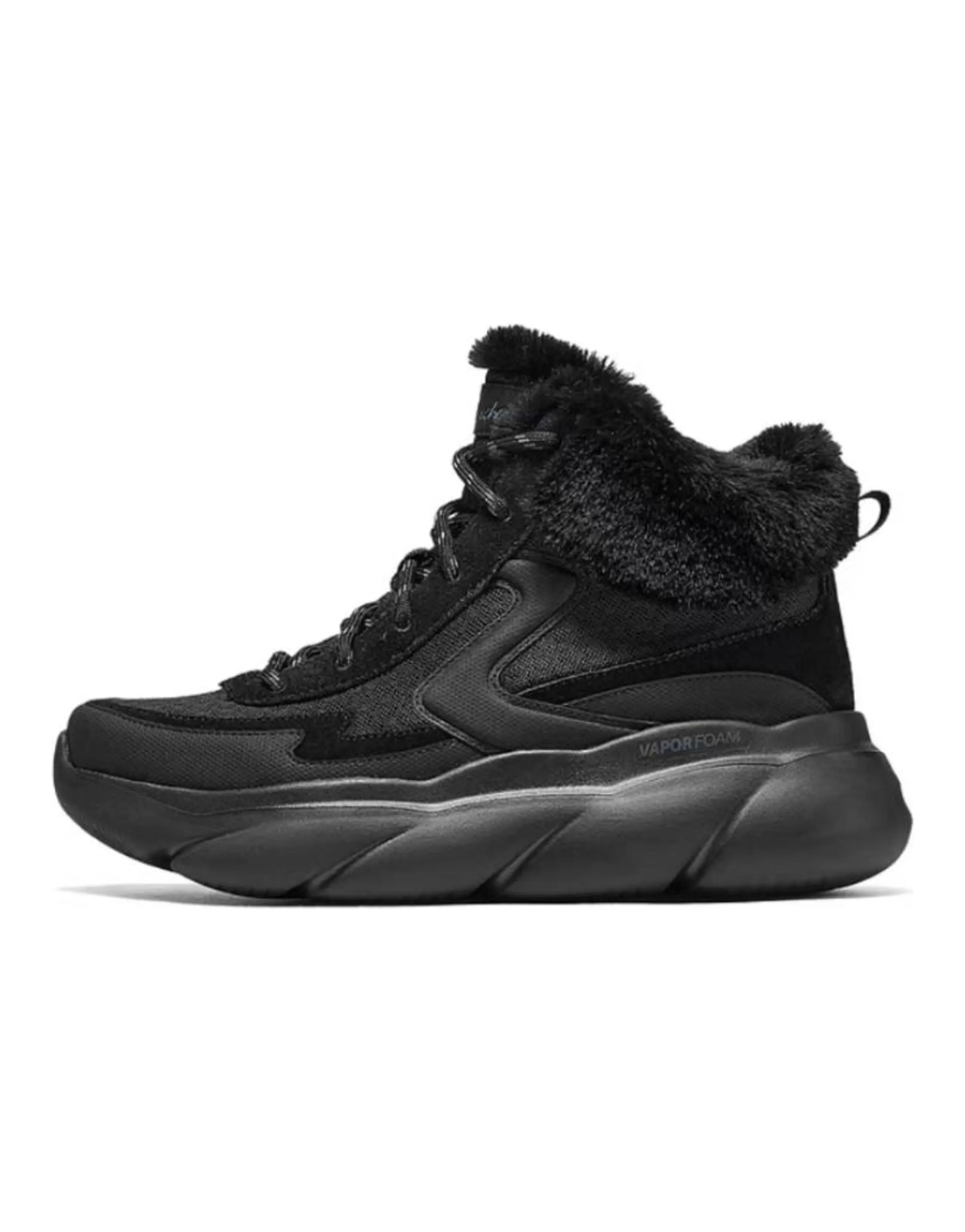 Skechers Modern Comfort Warm And Wear-Resistant Short Snow Boots Women's Black