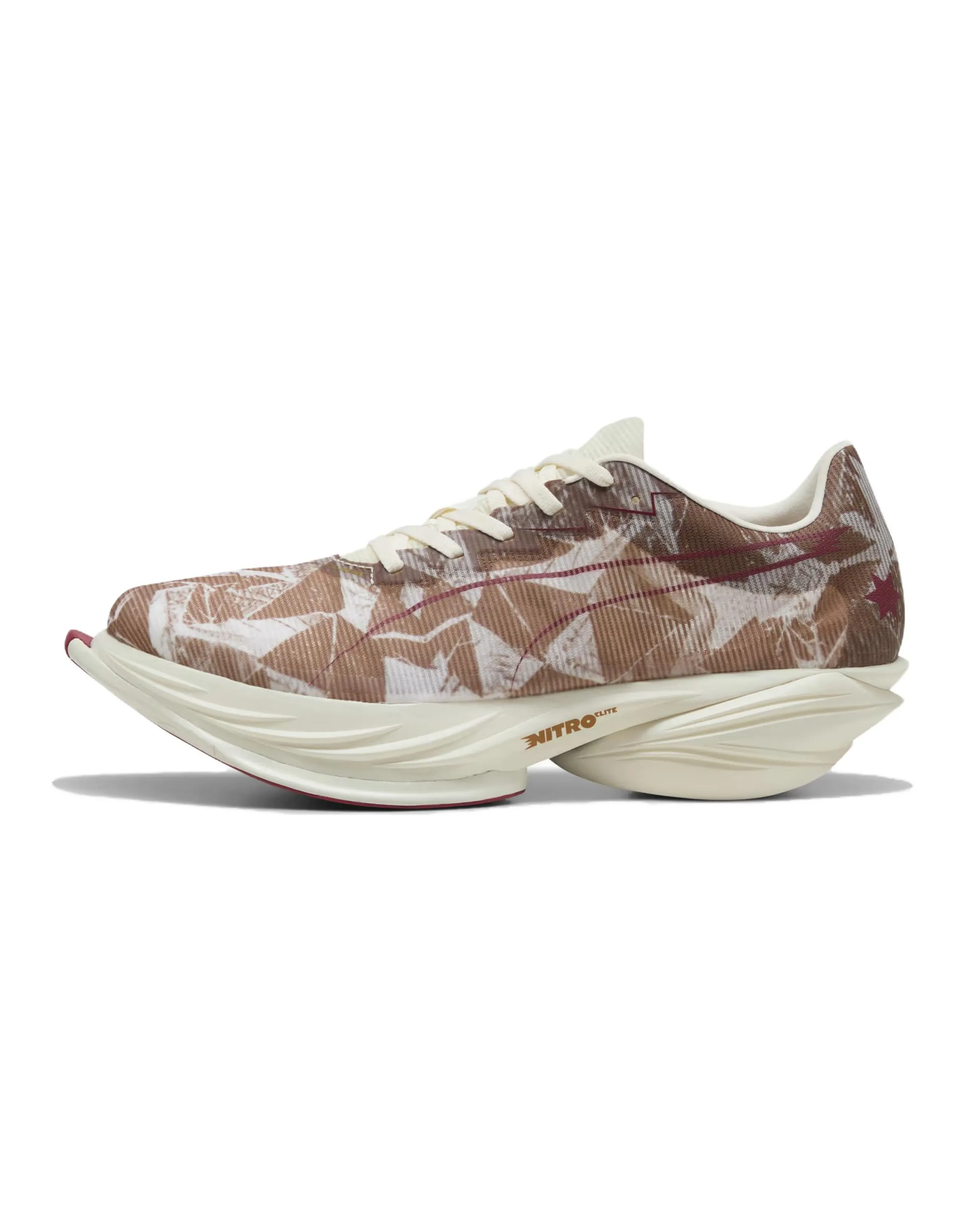 saysky x PUMA Fast-R3 Comfortable Soft Breathable Marathon Running Shoes Men's Brown