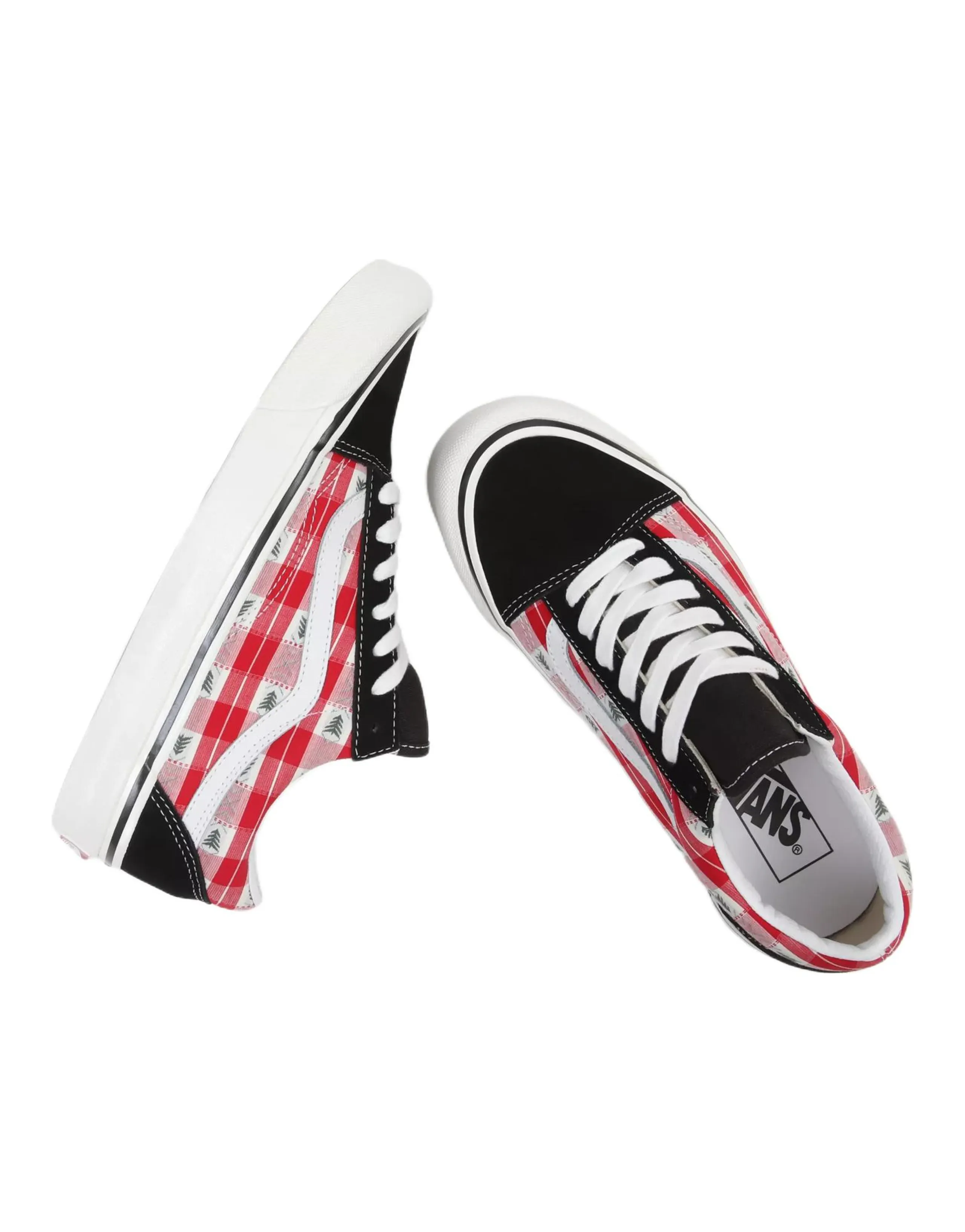 Old Skool Vans 36 Dx 'Anaheim Factory Red Plaid'