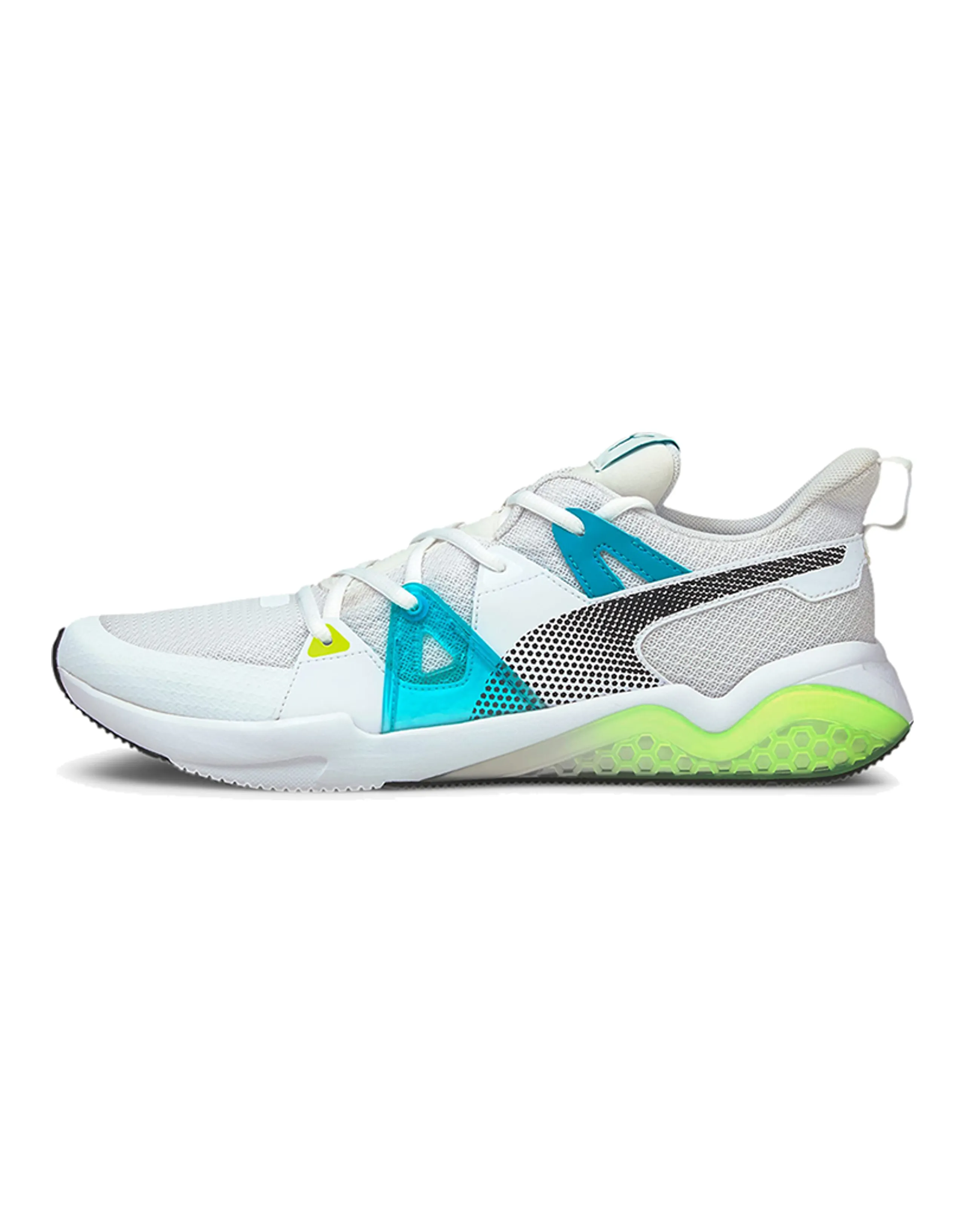 PUMA Cell Fraction Fade Running Shoes White/Blue/Green
