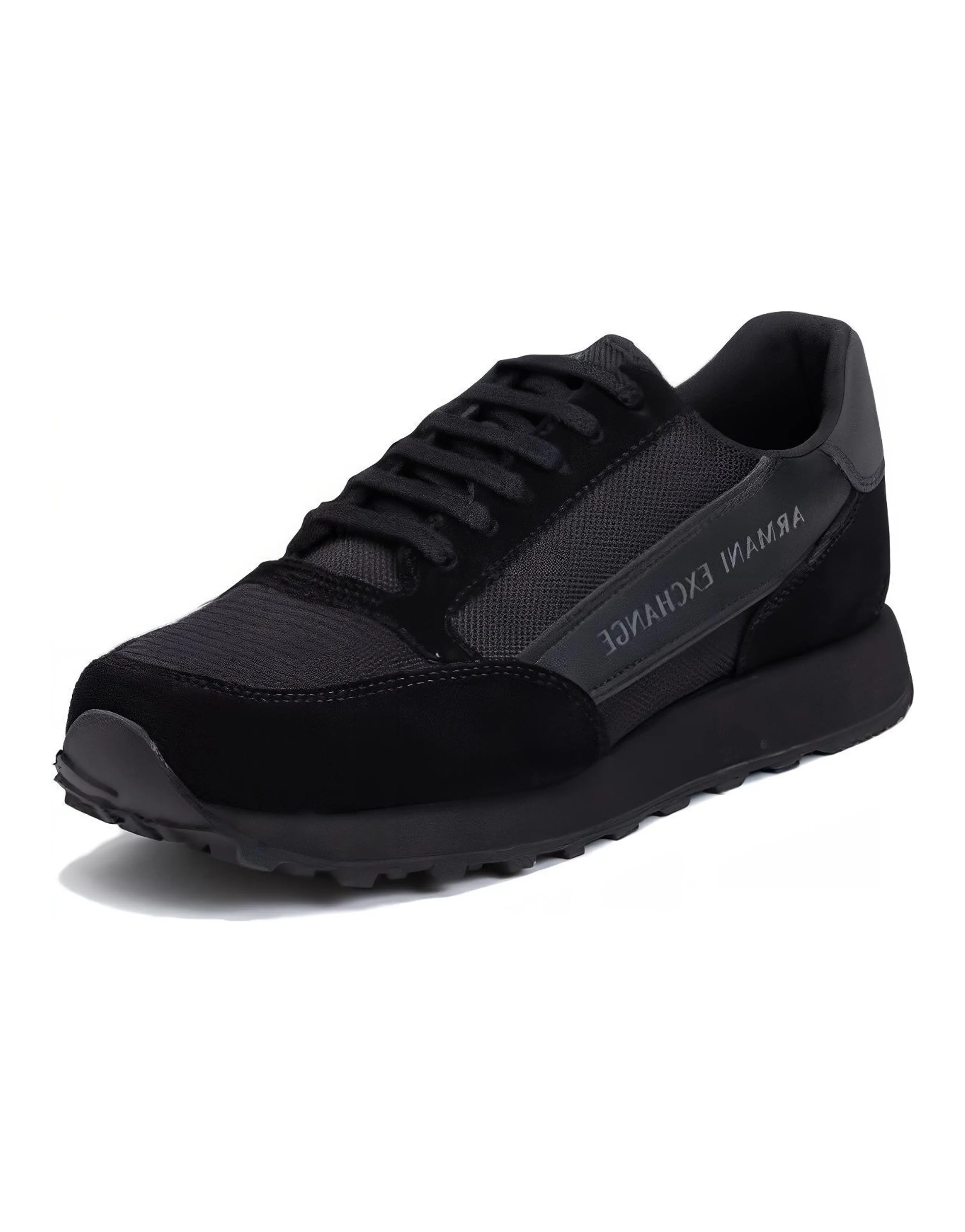 ARMANI EXCHANGEAE Low Top Sports Casual Shoes Men's Black