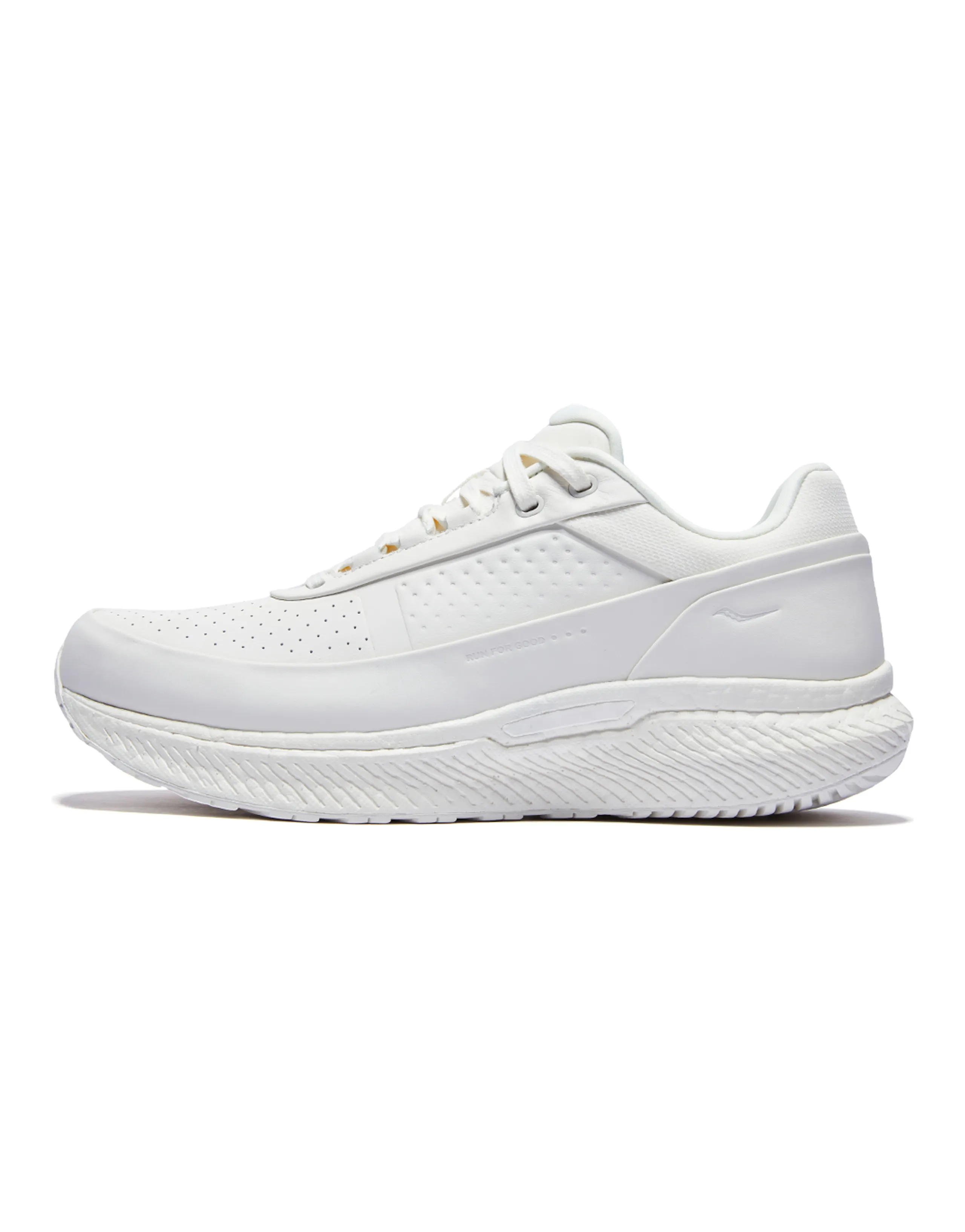 Saucony Triumph CMT Victory Comfortable Versatile Wear-Resistant Low-Top Running Shoes Unisex White