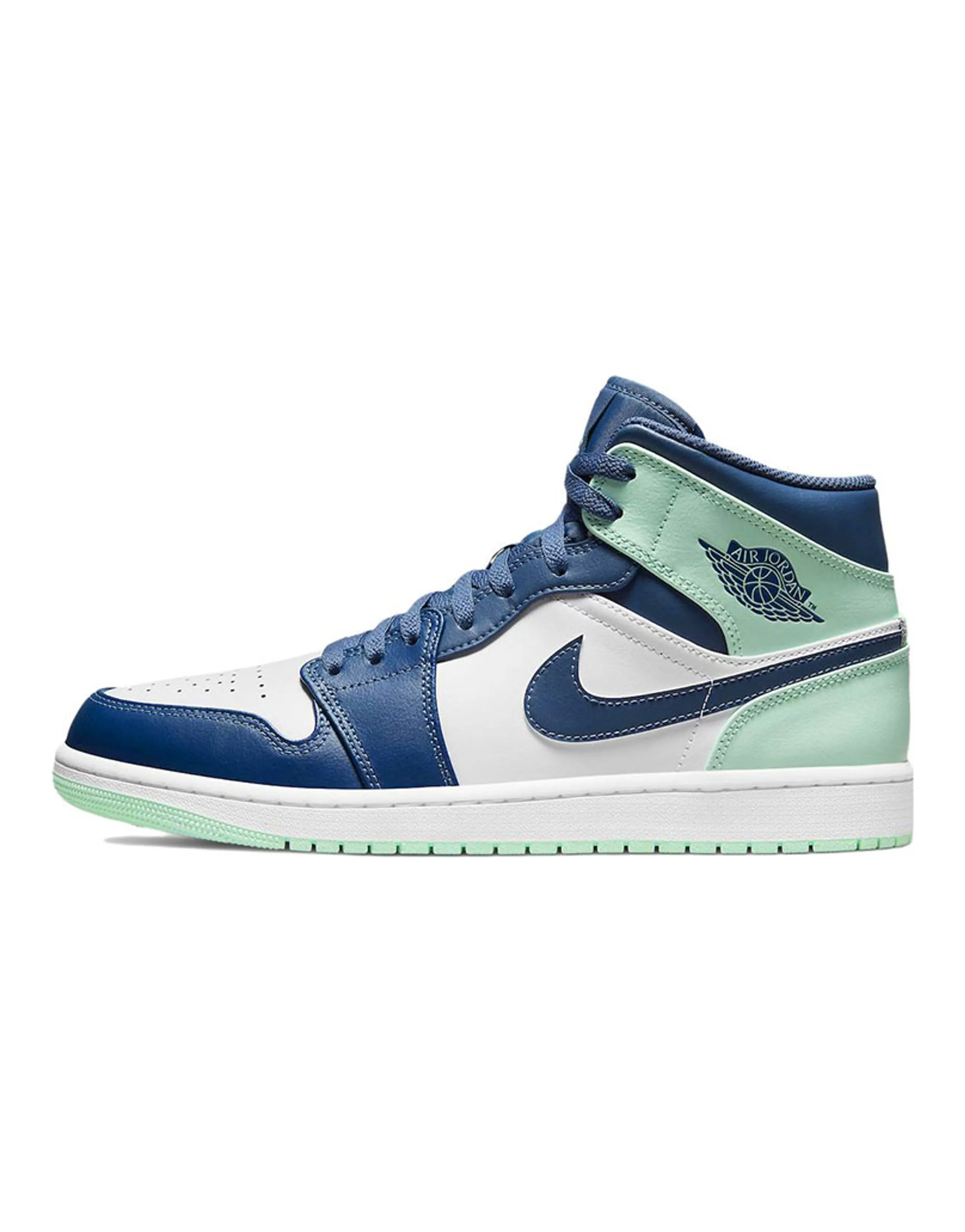 JORDAN 1 Mid Mystic Navy Mint Foam