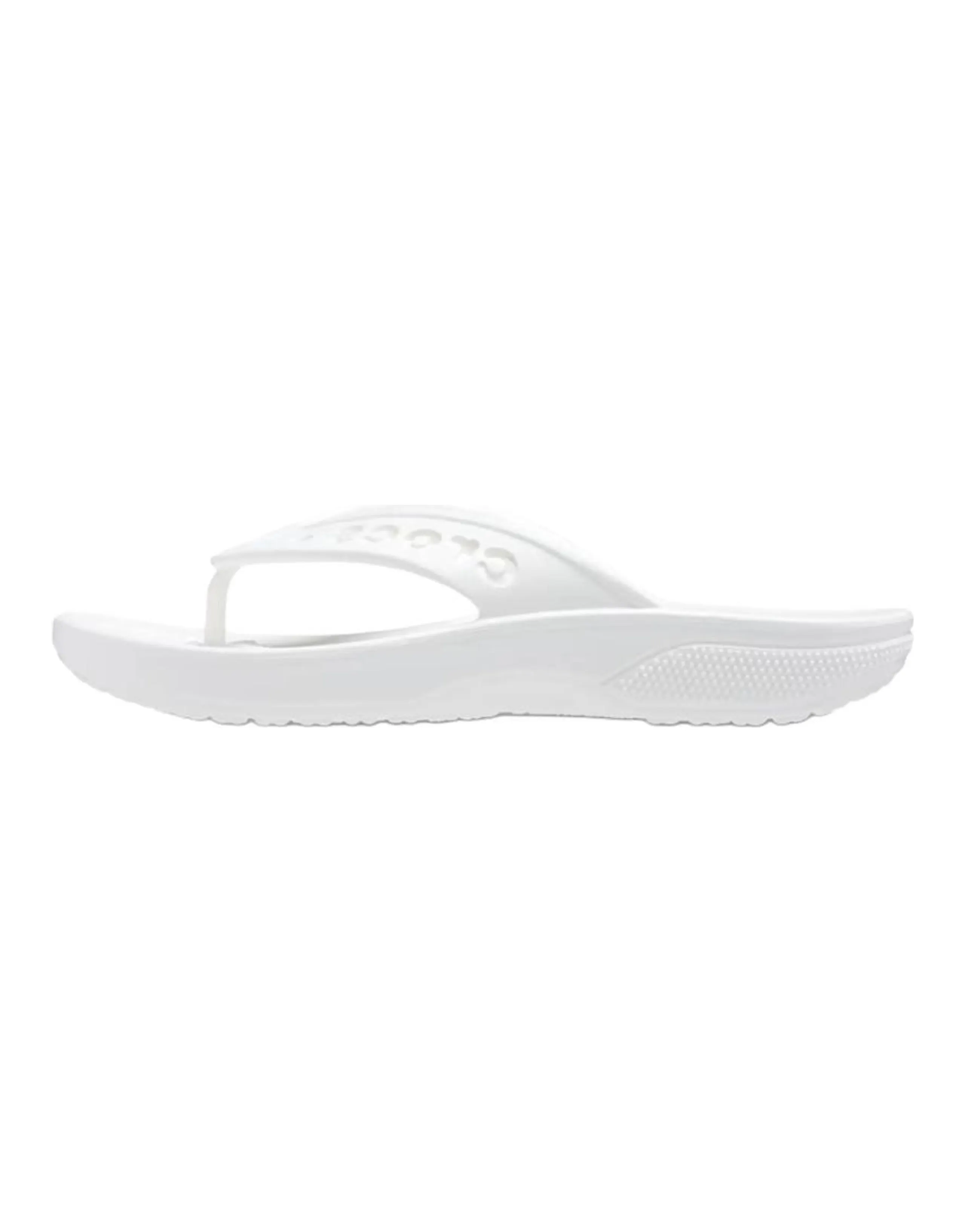 Crocs Baya 2 Niche Comfort Fashion Versatile Slip-Resistant Flip-Flops Unisex White