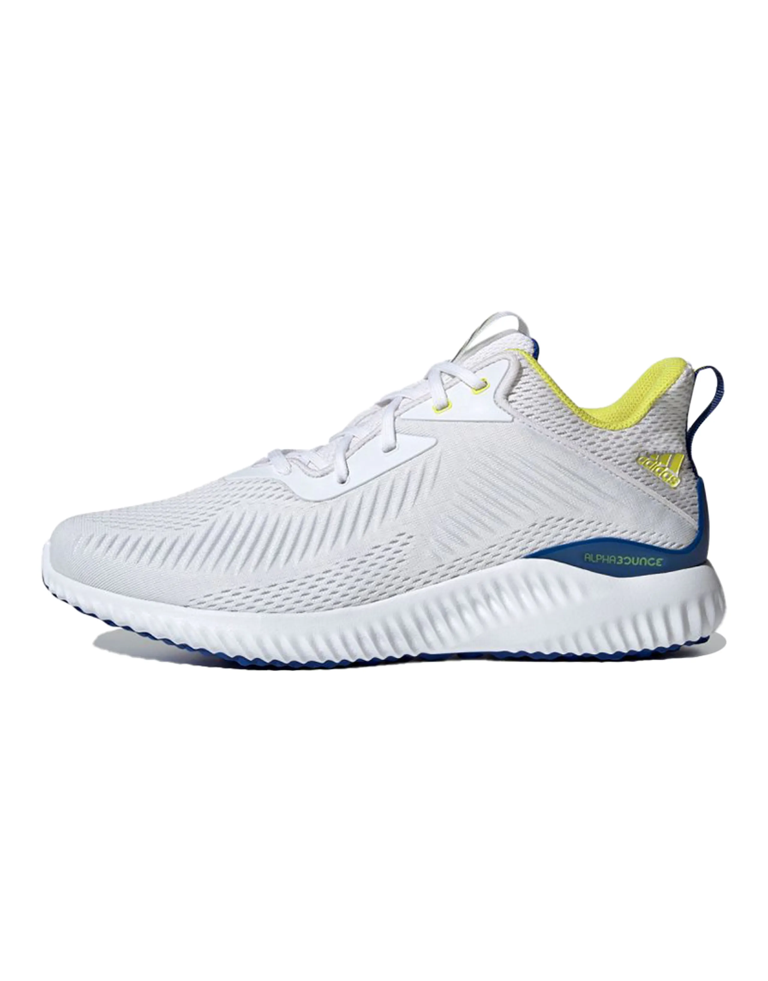 Adidas Alphabounce Ek White Royal Yellow