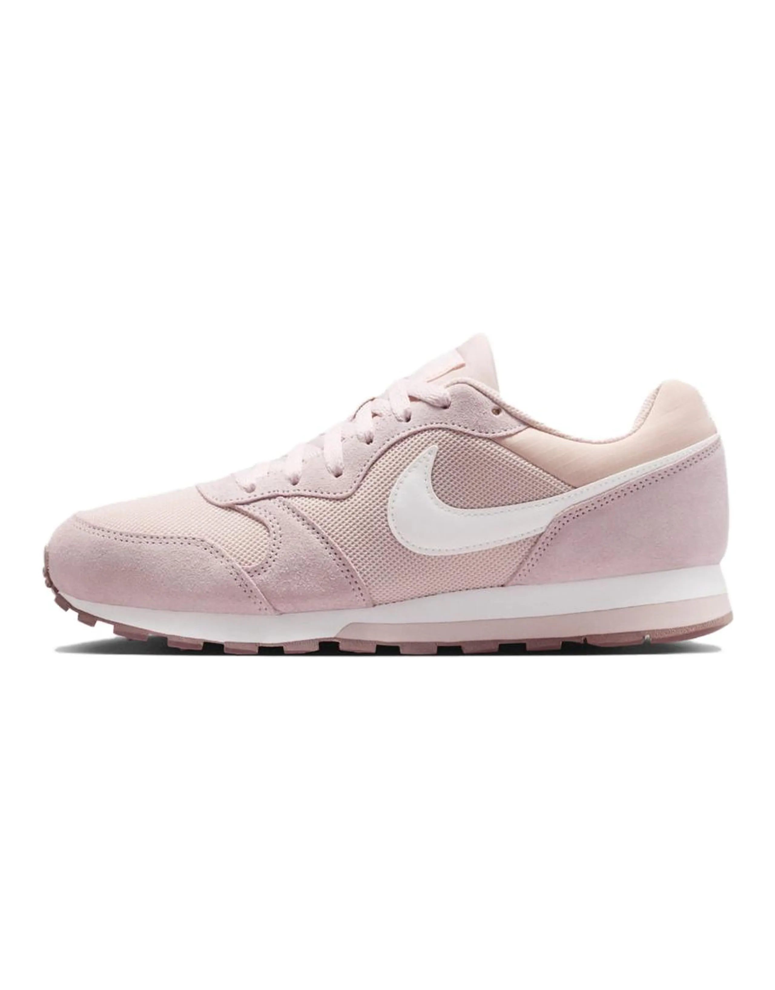 Nike MD Runner 2 Comfortable Versatile Breathable Low-Top Casual Running Shoes Women's Light Pink