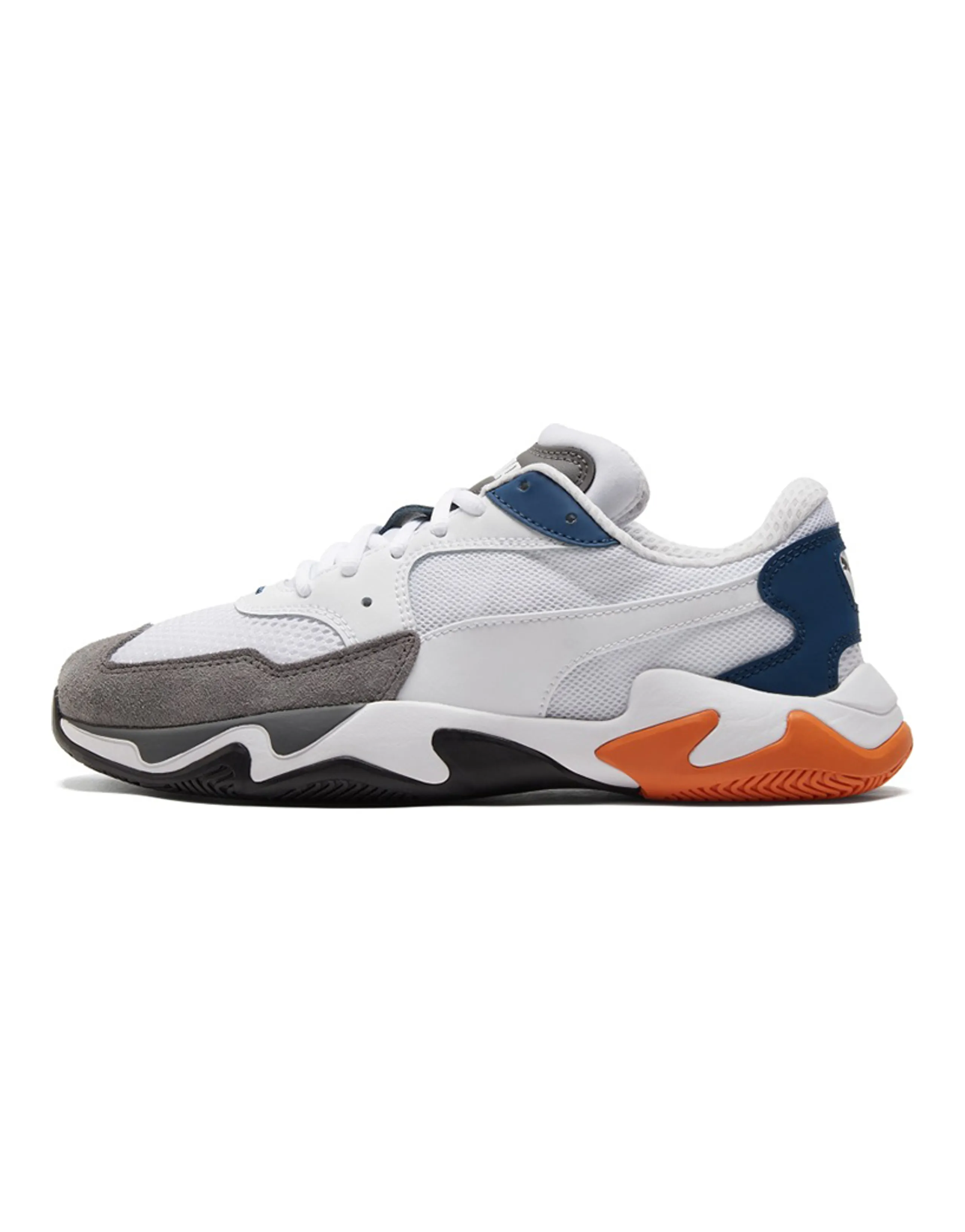 PUMA Unisex Storm Origin Sneakers White/Grey/Blue