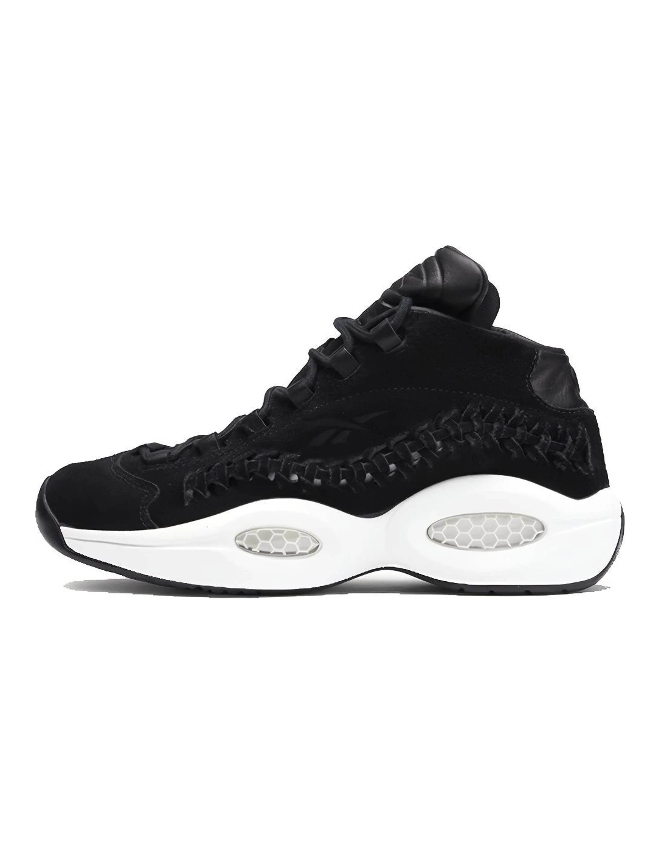 Reebok Question Mid Hall Of Fame Black Braid