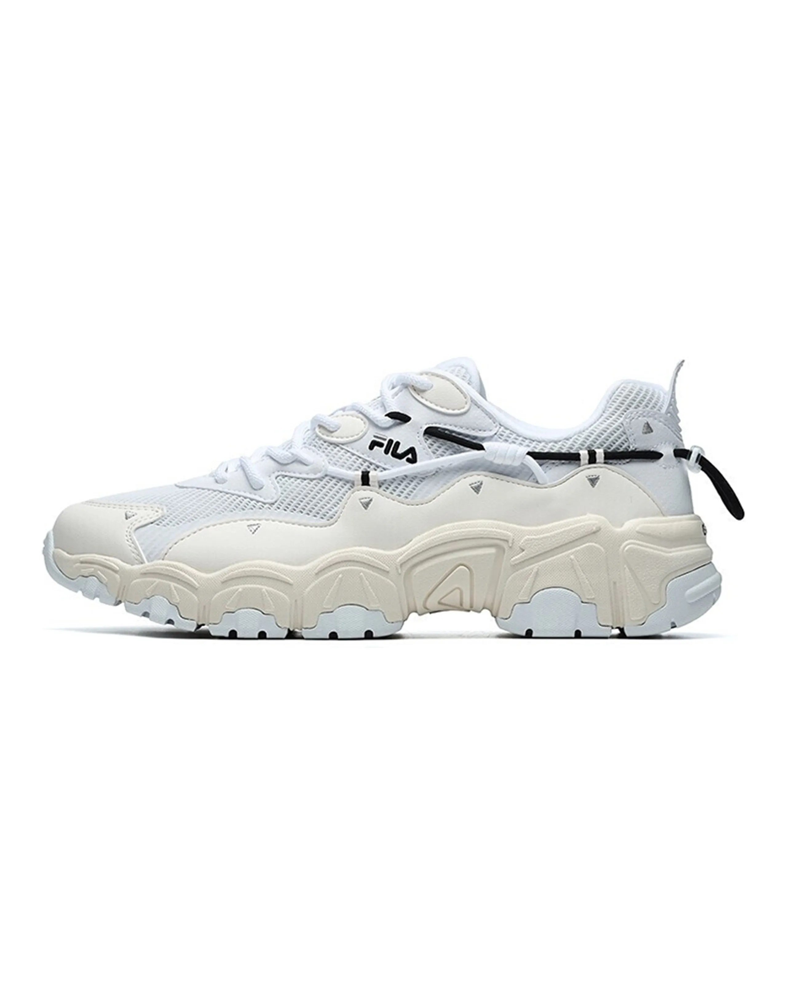 FILA Chunky Sneakers Men Low-Top FILA White/Spray White