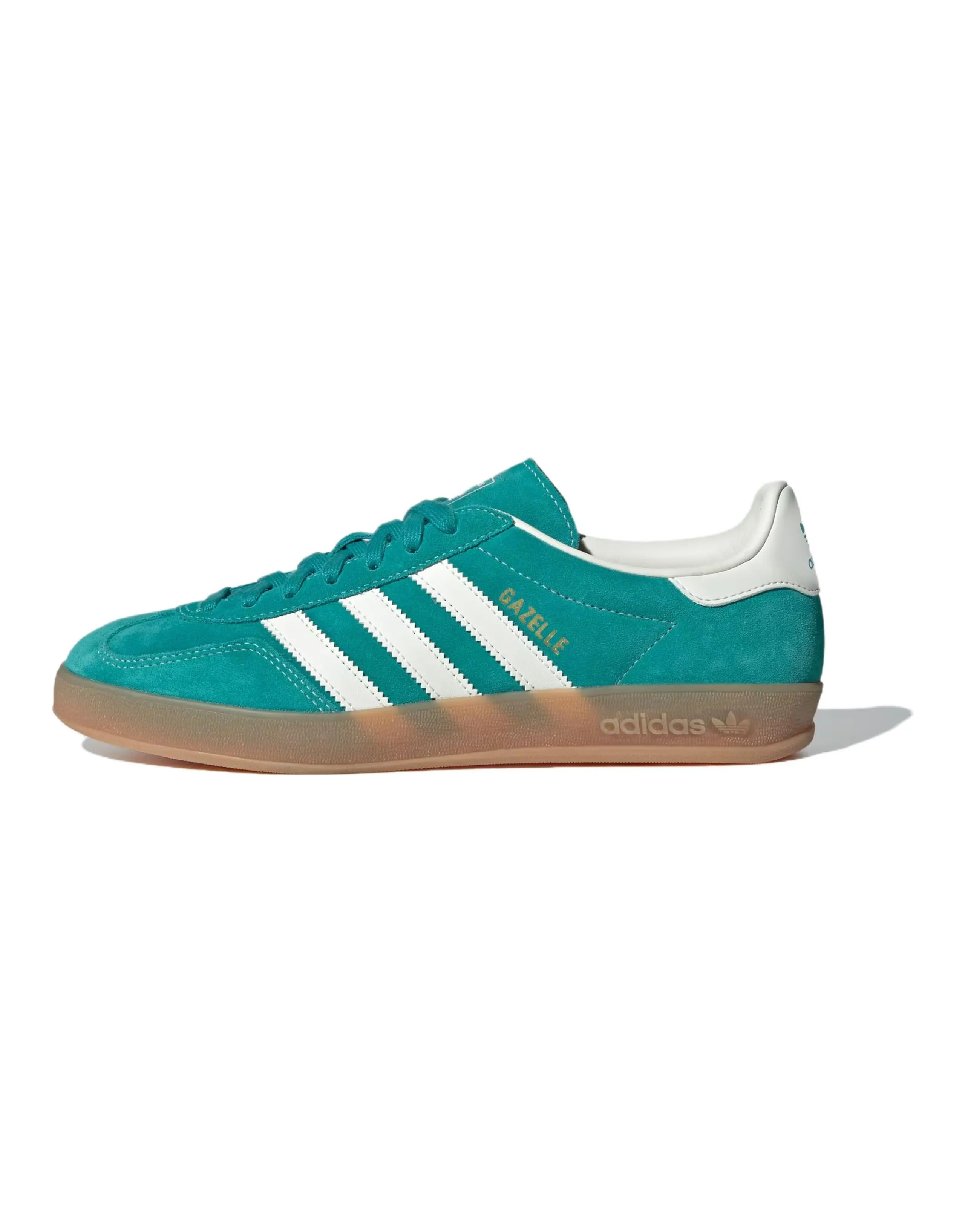 adidas Originals GAZELLE INDOOR Comfortable Versatile Sneakers Men's Cyan