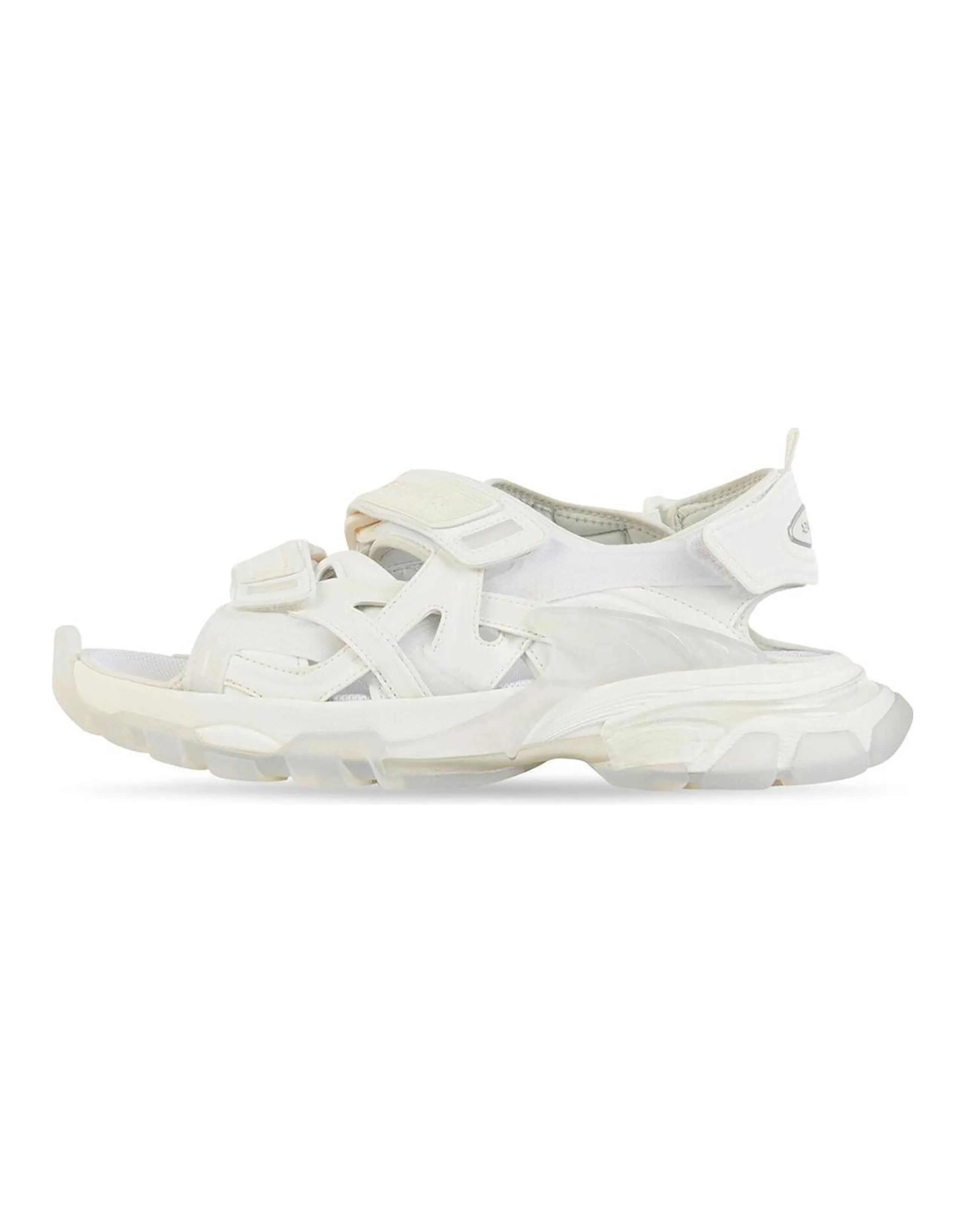 Balenciaga Track Sandal Clear Sole White Women's