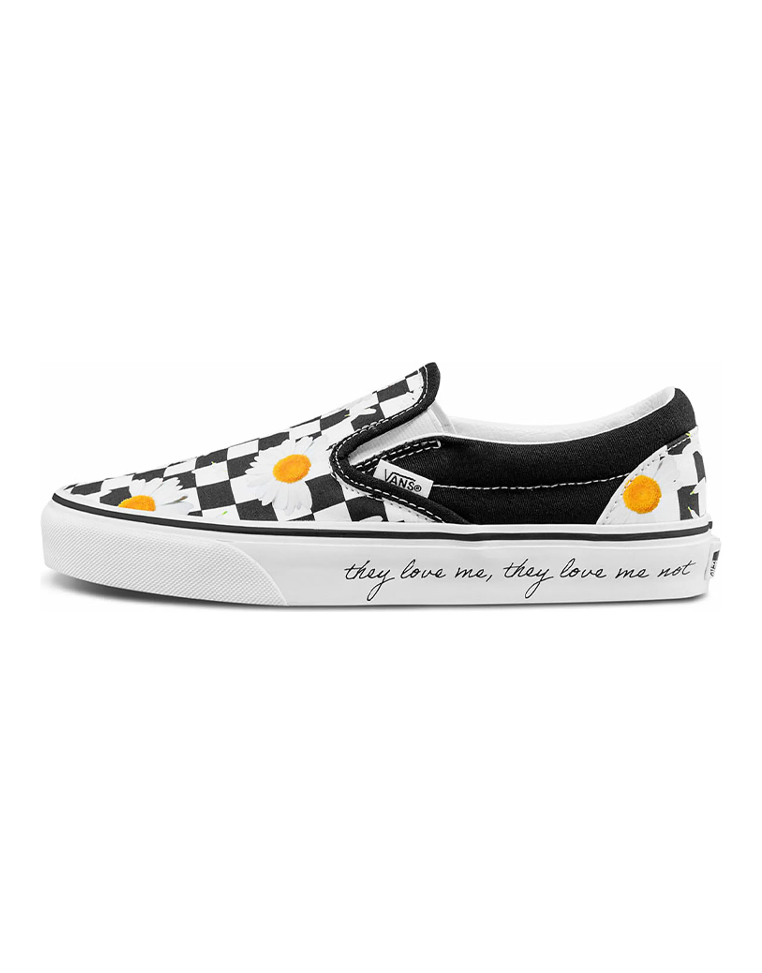 Vans Classic Slip On Love Me Love Me Not Women's