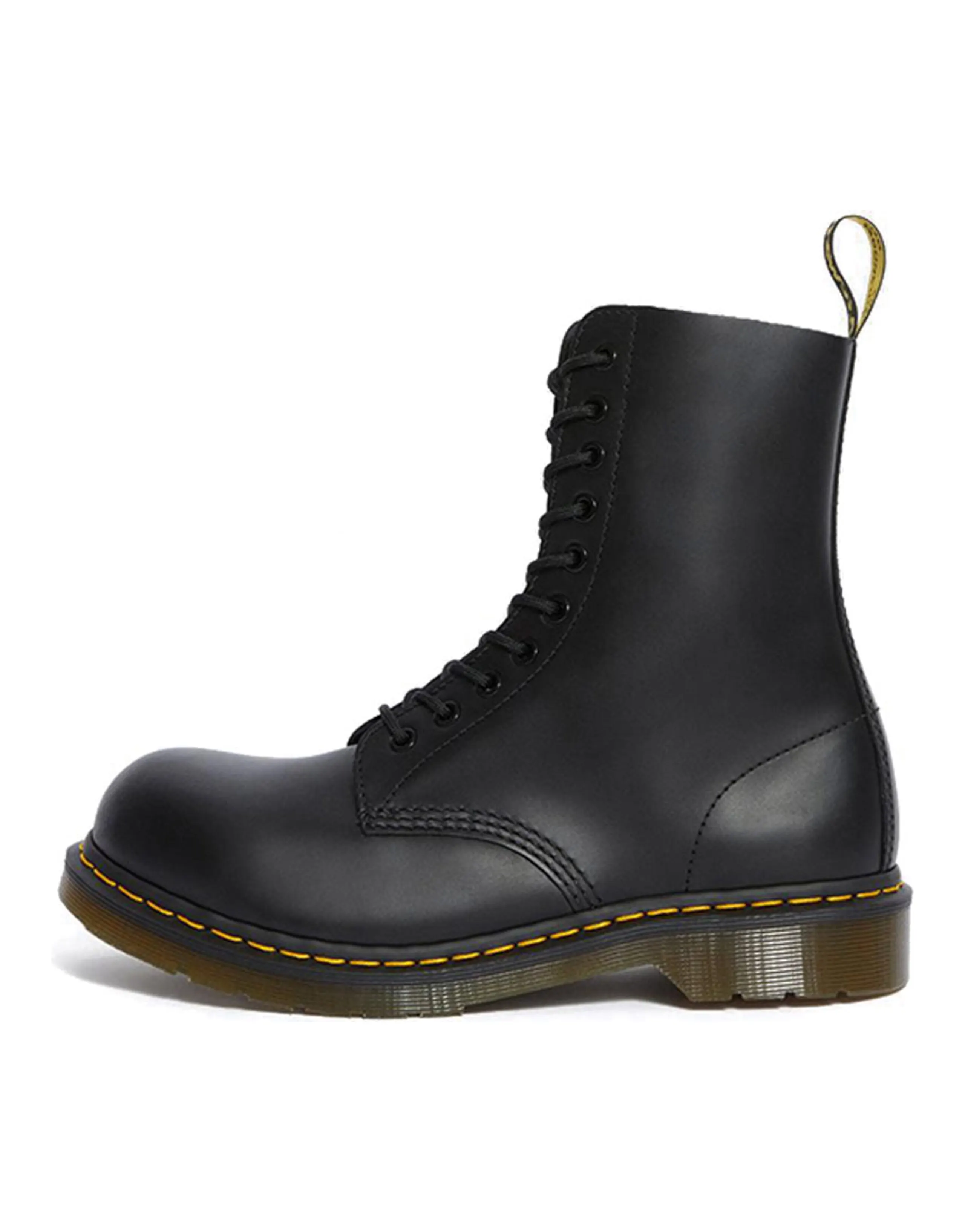 Dr.Martens 1919 Leather Med Calf Boots Black